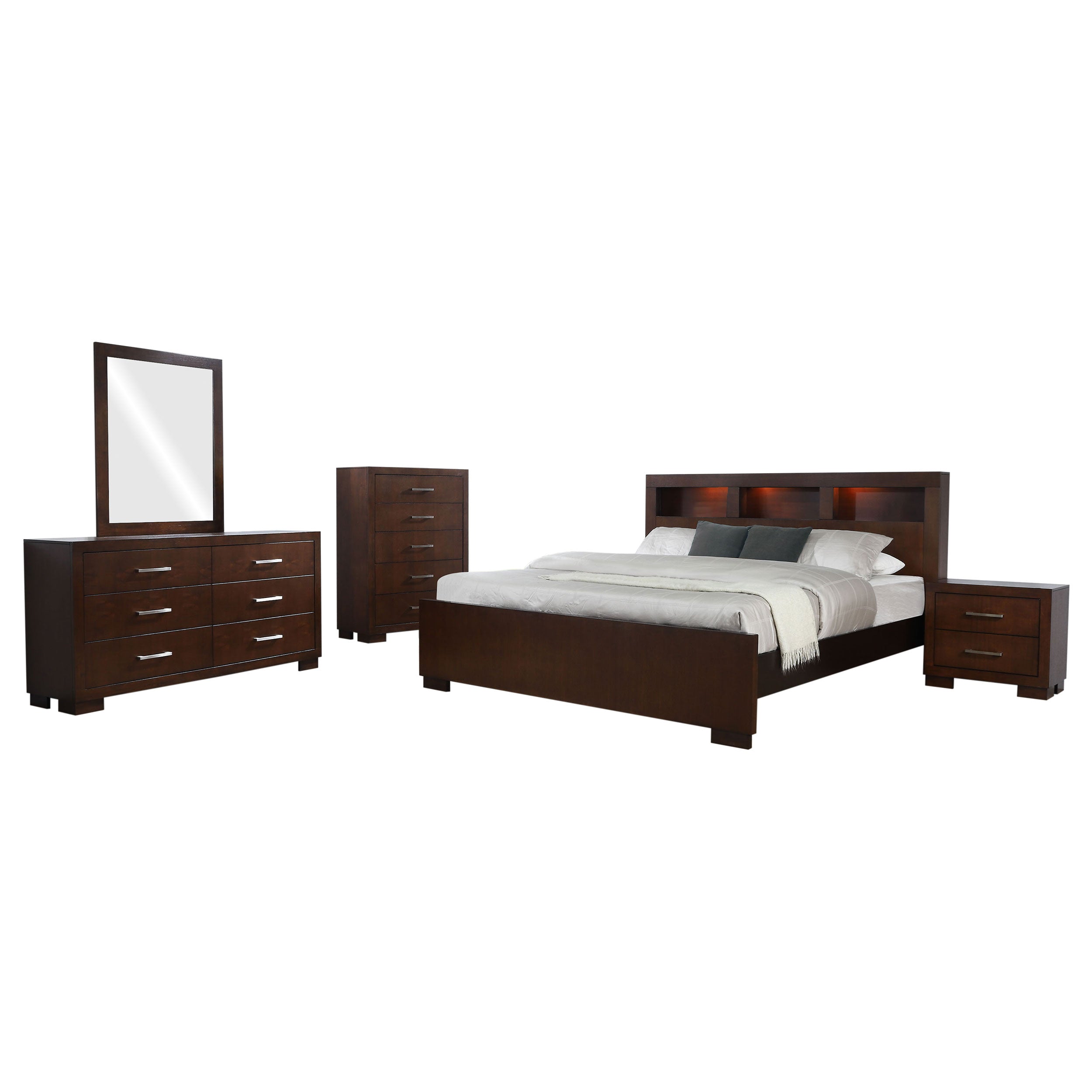 Jessica Bedroom Set - Romeo & Juliet Furniture (Warren,MI)