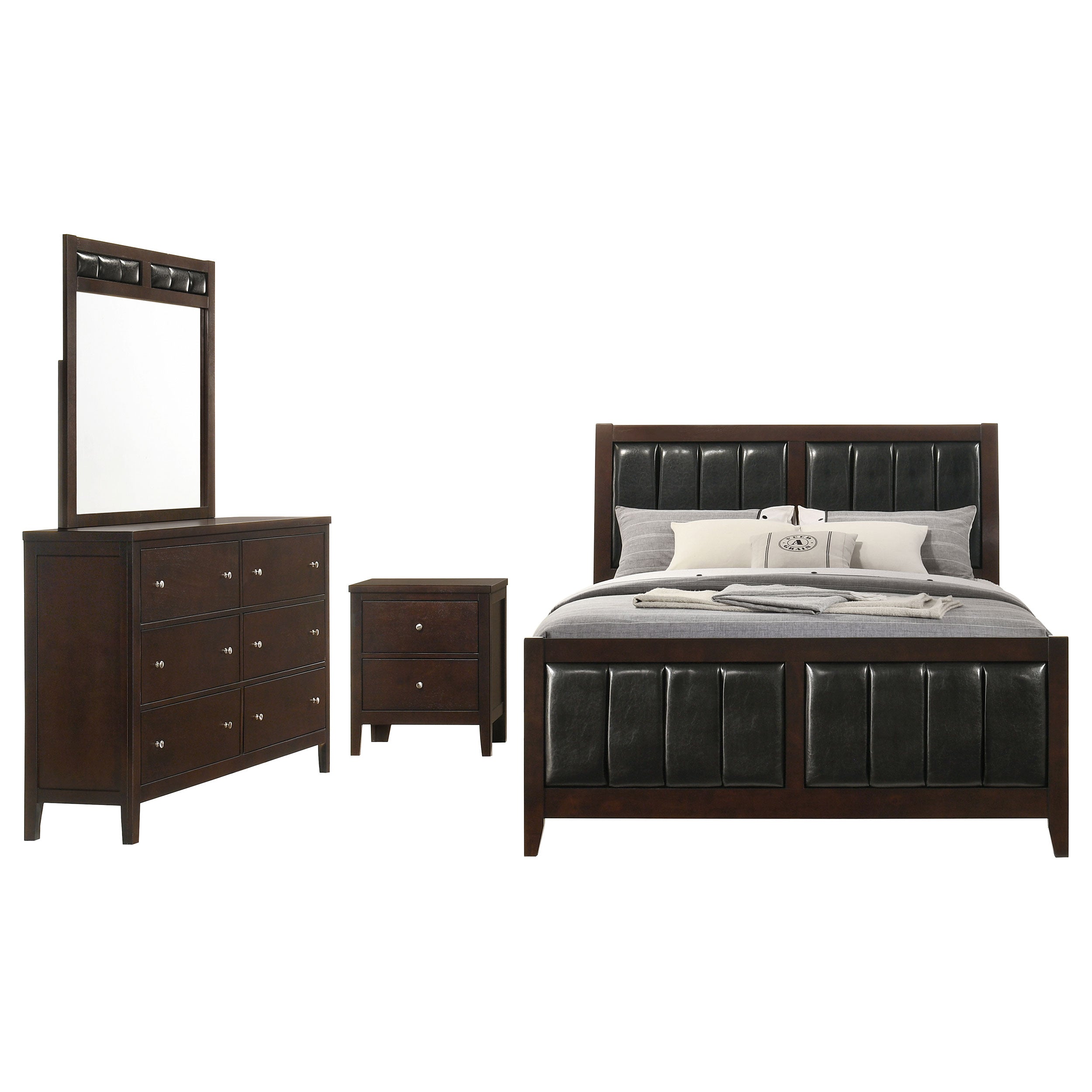 Carlton Bedroom Set - Romeo & Juliet Furniture (Warren,MI)