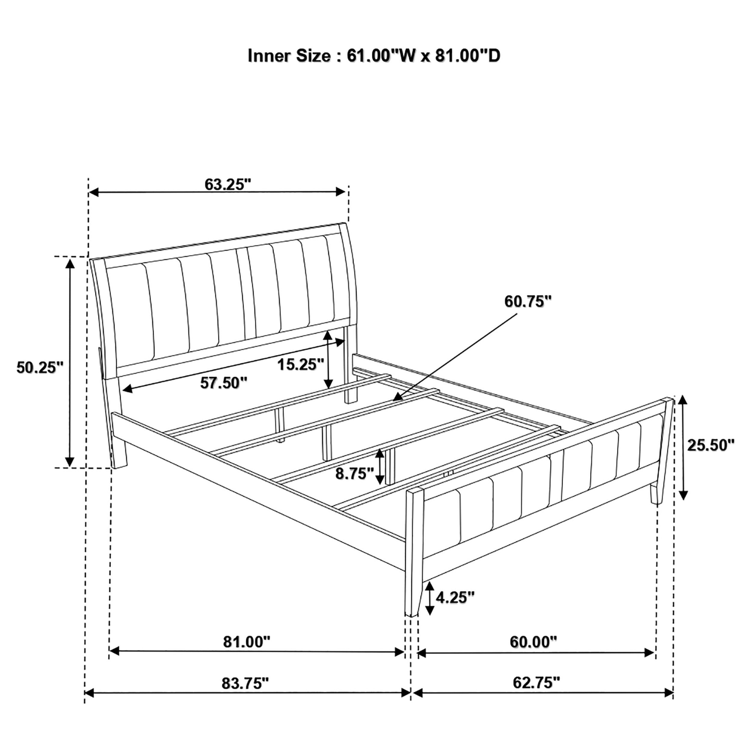 Carlton Bedroom Set - Romeo & Juliet Furniture (Warren,MI)