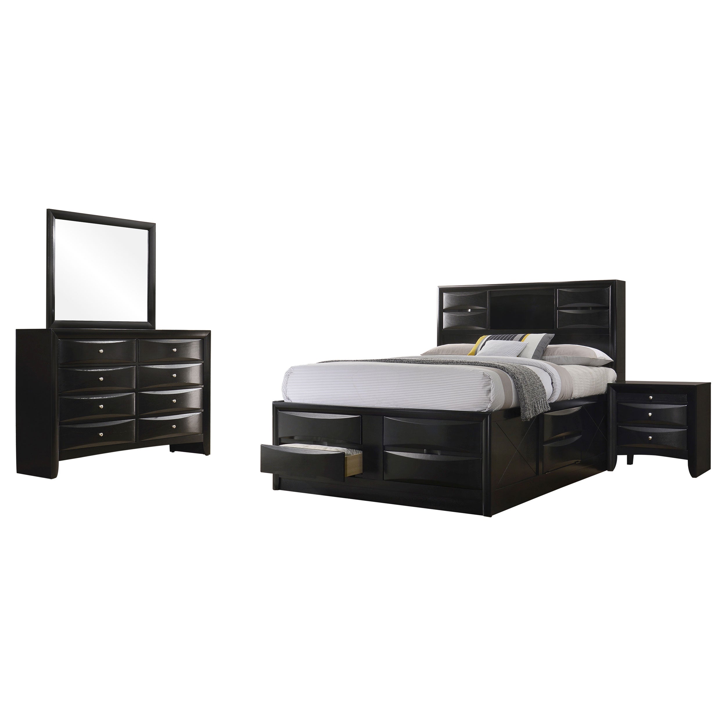 Briana Bedroom Set - Romeo & Juliet Furniture (Warren,MI)