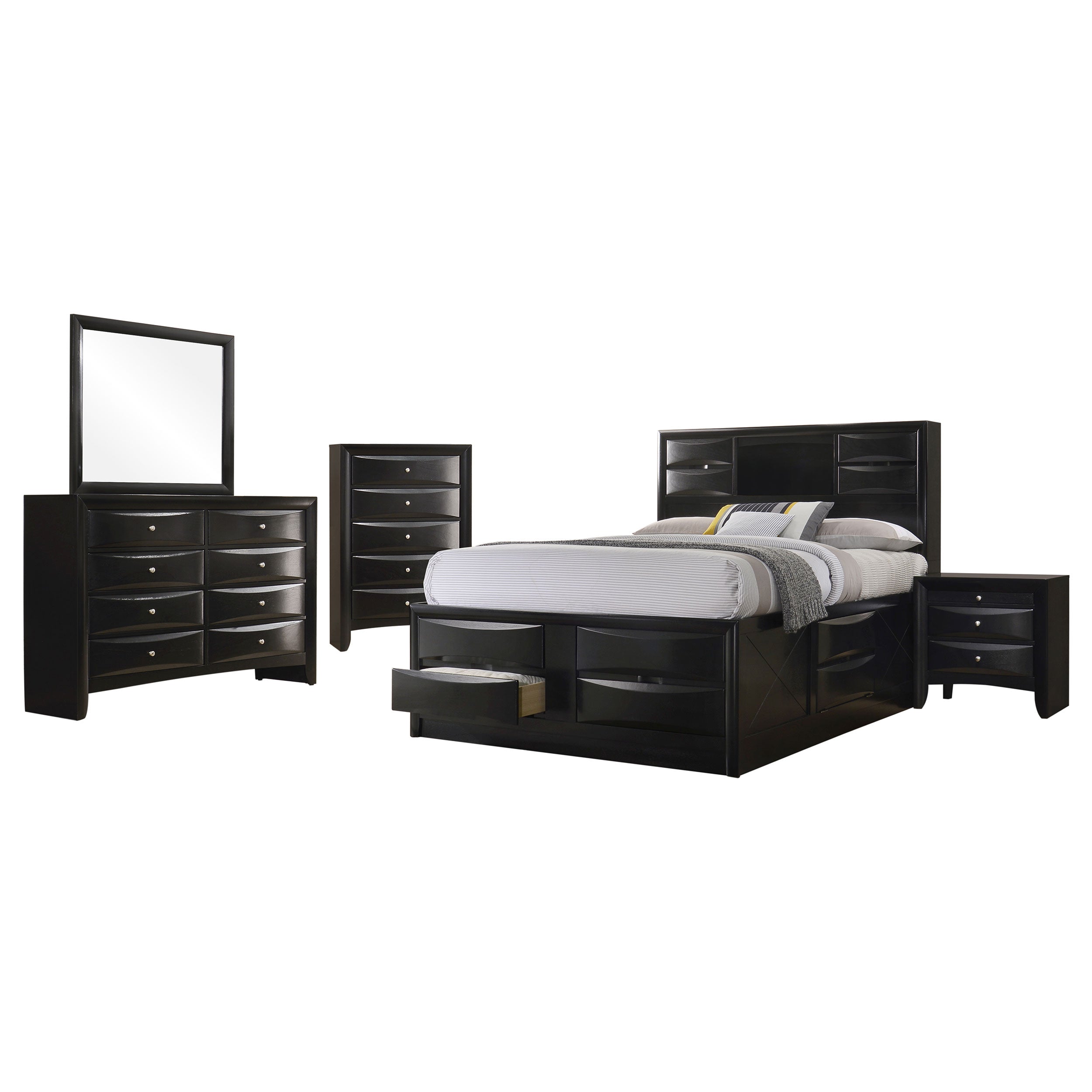 Briana Bedroom Set - Romeo & Juliet Furniture (Warren,MI)