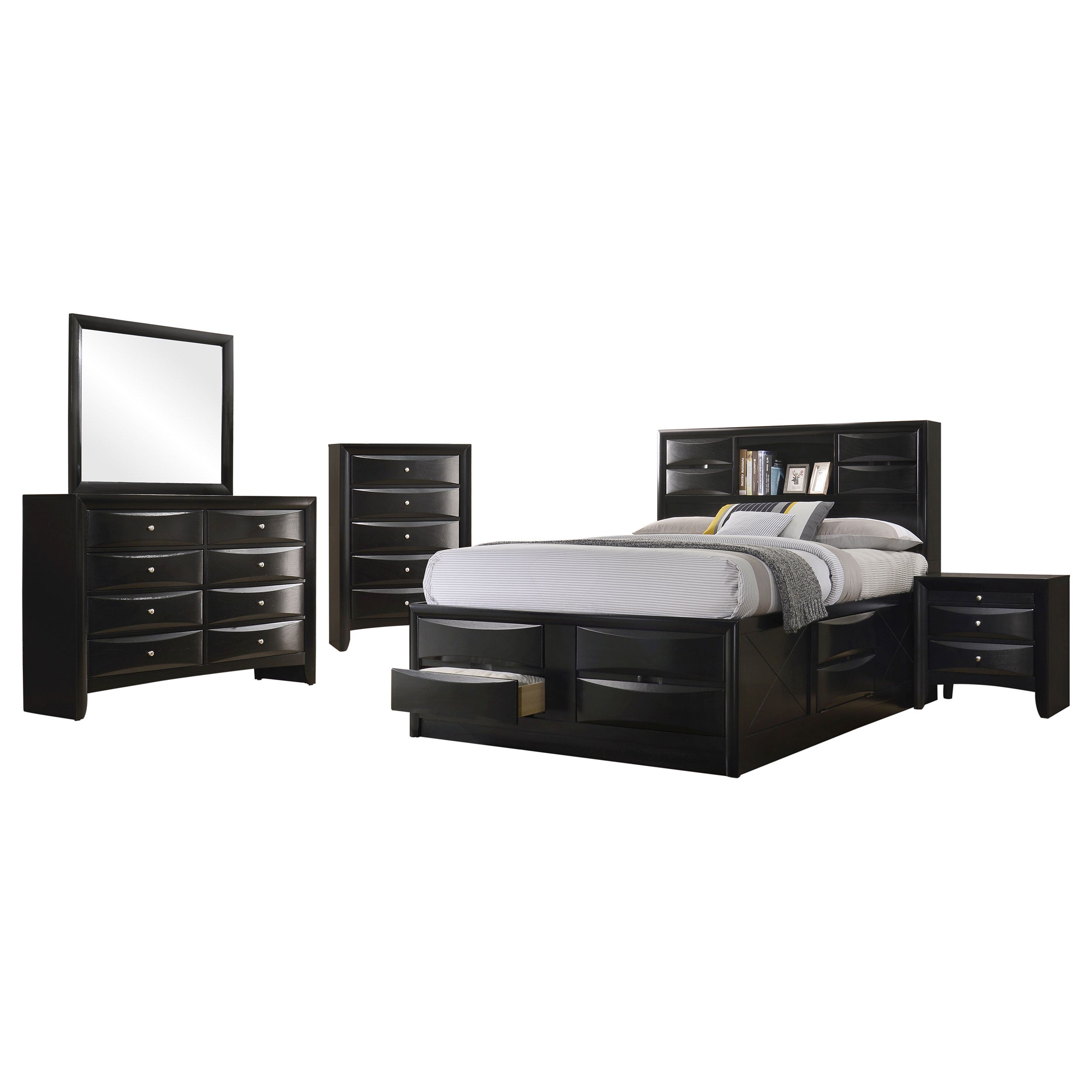 Briana Bedroom Set - Romeo & Juliet Furniture (Warren,MI)