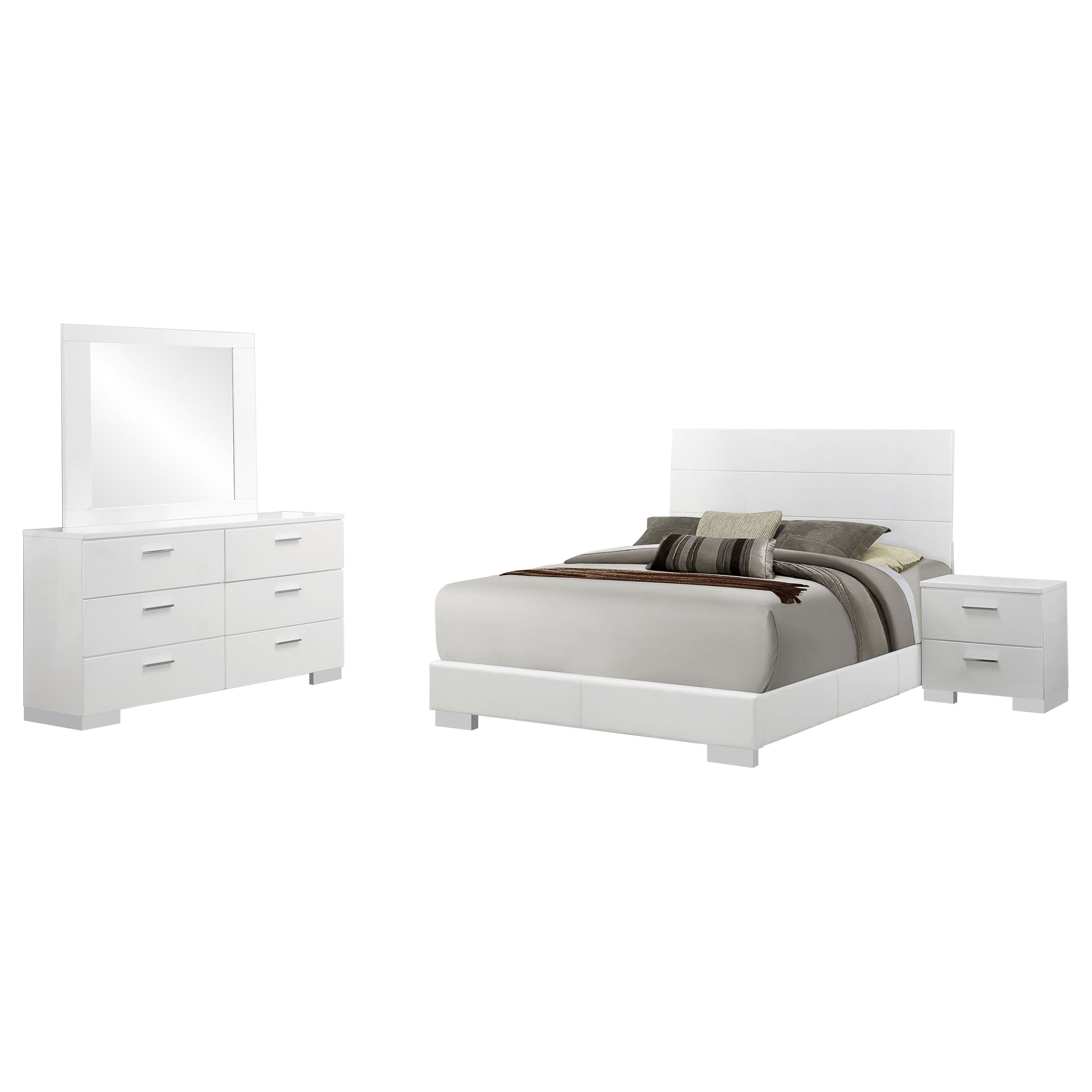 Felicity Bedroom Set - Romeo & Juliet Furniture (Warren,MI)