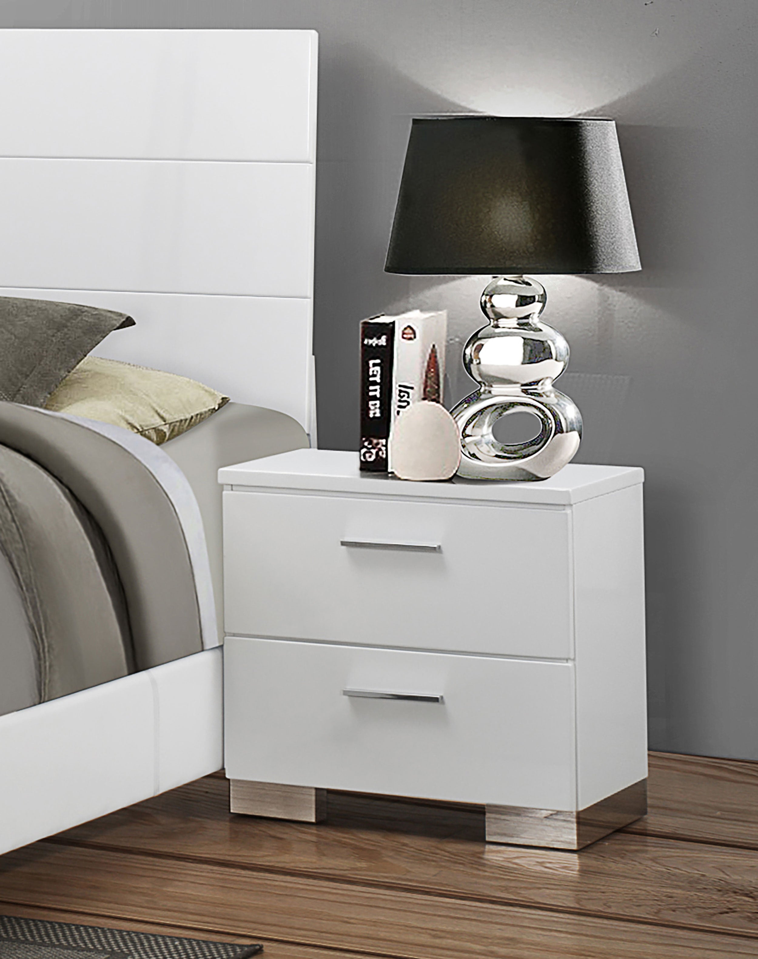 Felicity Nightstand - Romeo & Juliet Furniture (Warren,MI)