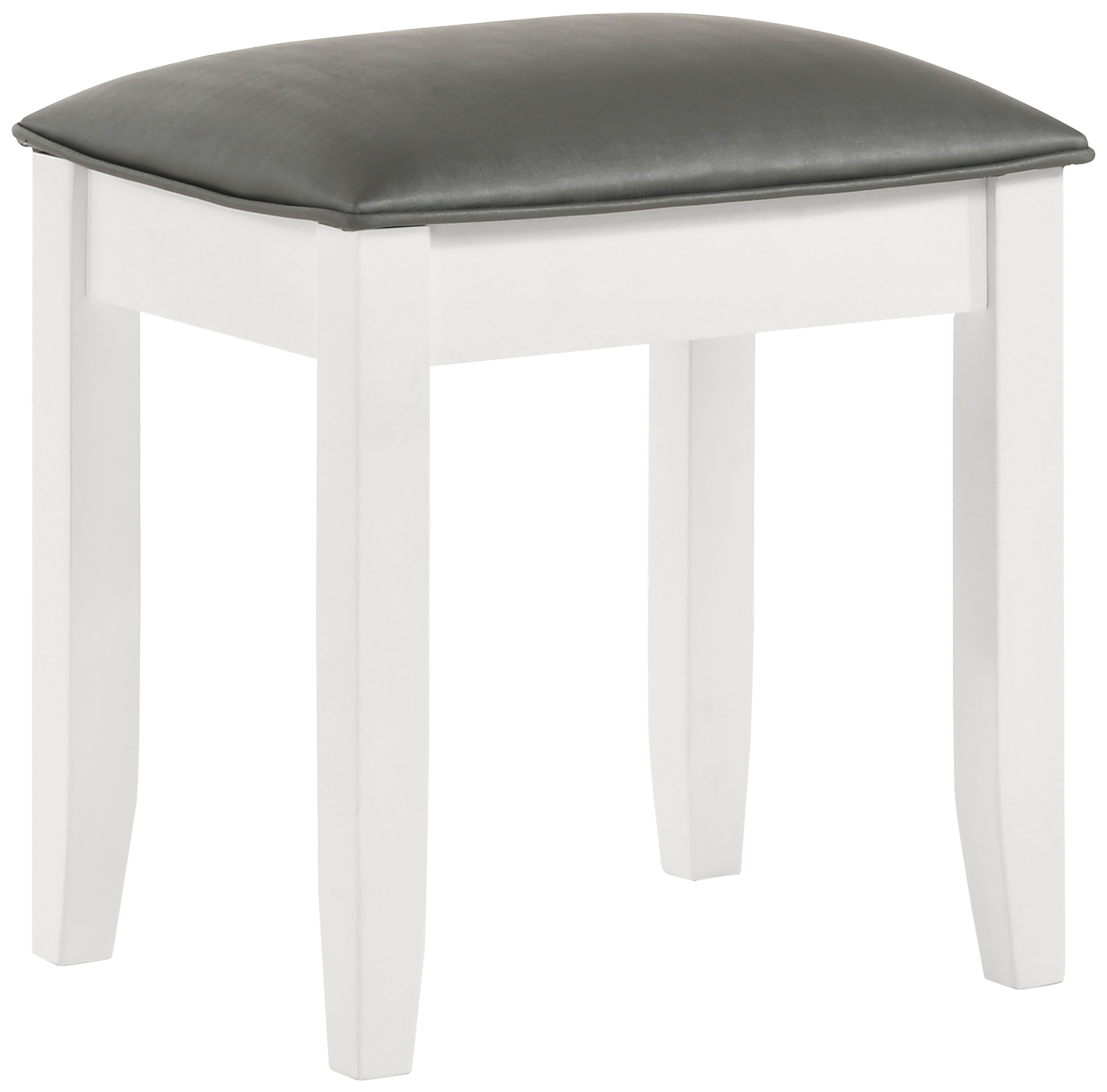 Felicity Makeup Vanity Stool - Romeo & Juliet Furniture (Warren,MI)