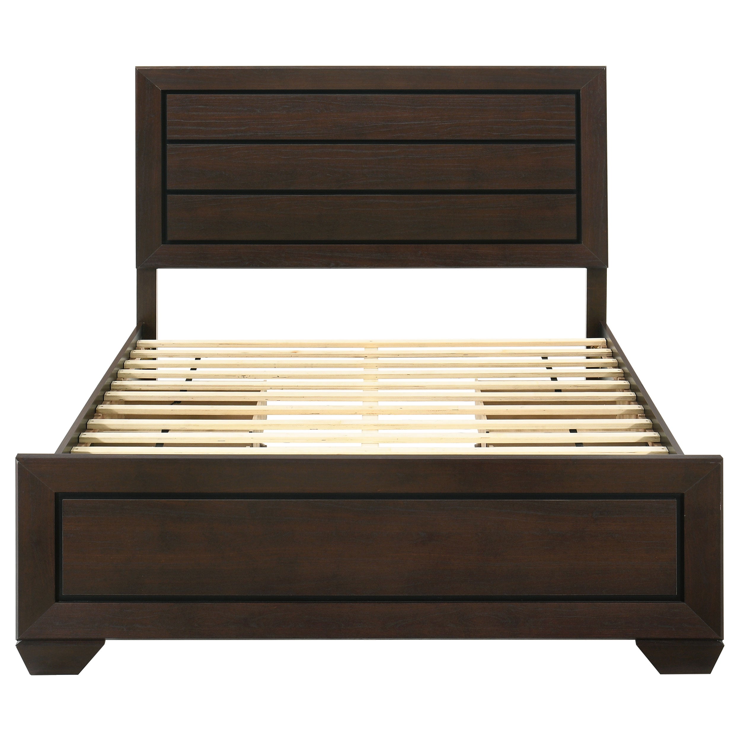 Kauffman Panel Platform Storage Bed - Romeo & Juliet Furniture (Warren,MI)