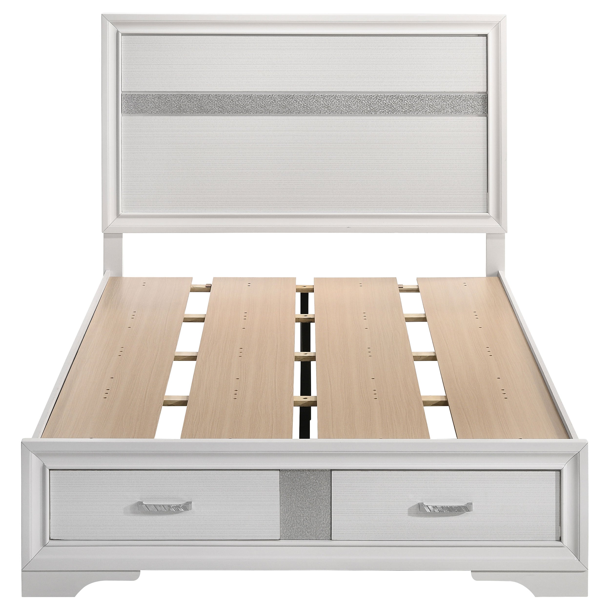 Miranda Panel Platform Storage Bed