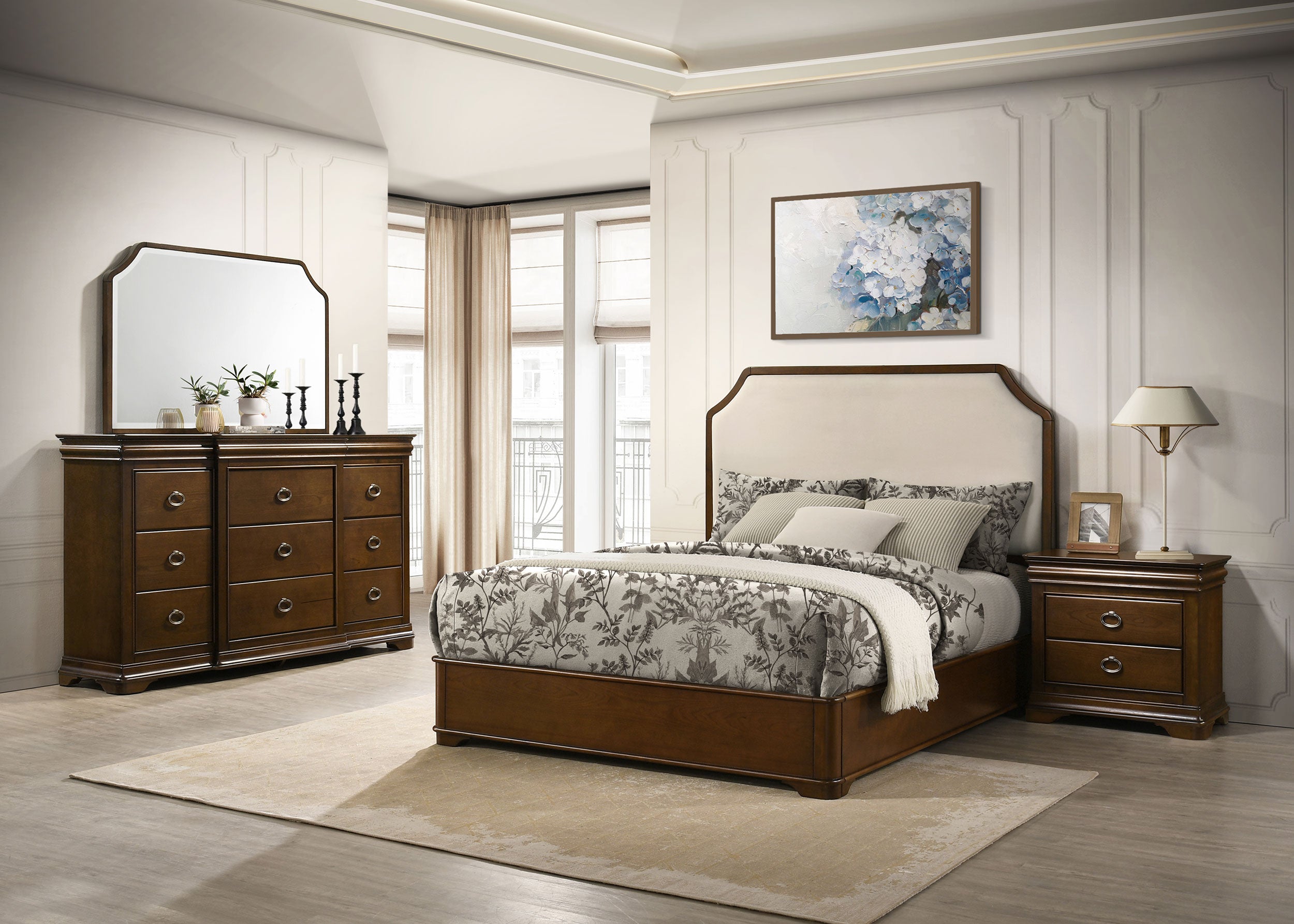 Garland Bedroom Set - Romeo & Juliet Furniture (Warren,MI)
