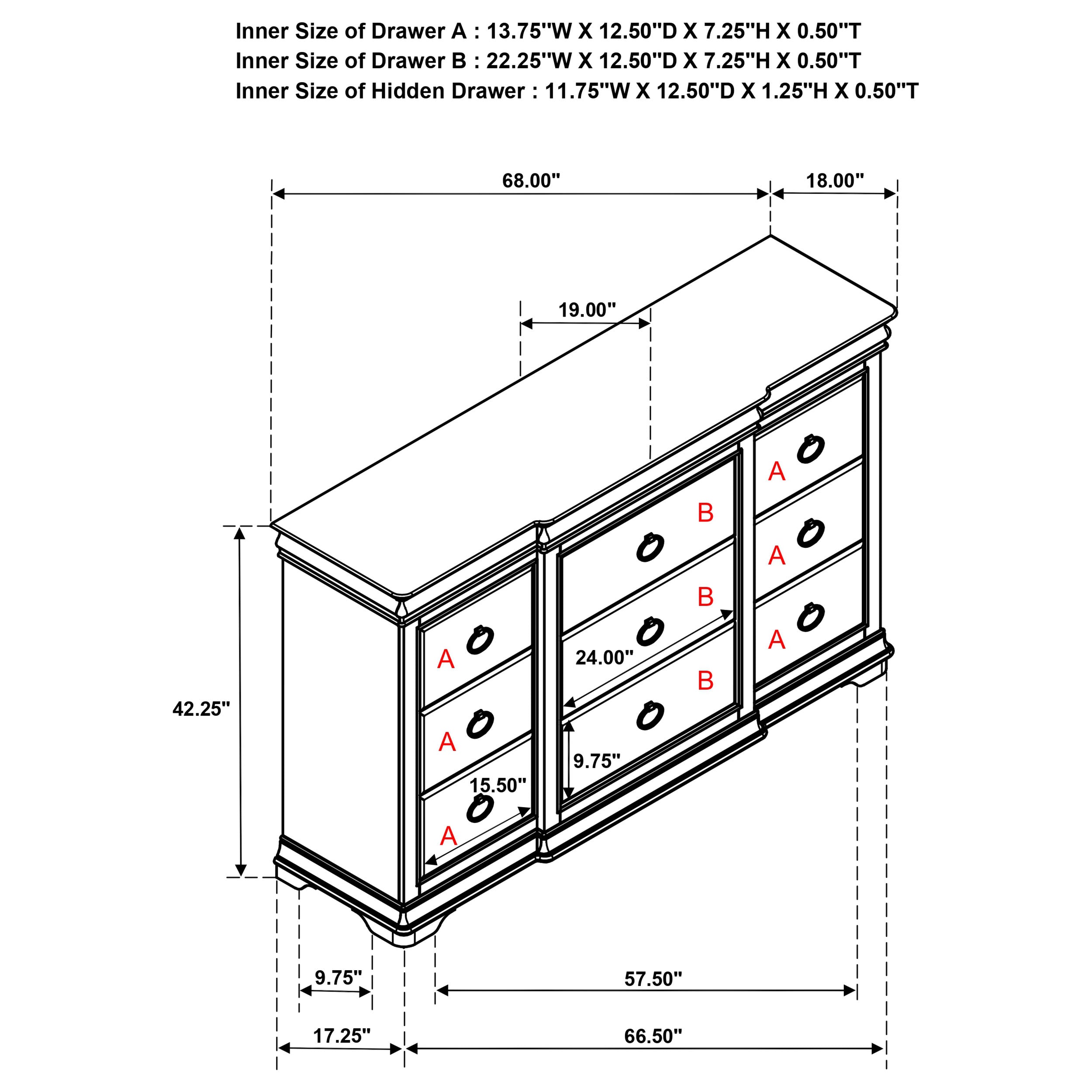 Garland Bedroom Set - Romeo & Juliet Furniture (Warren,MI)