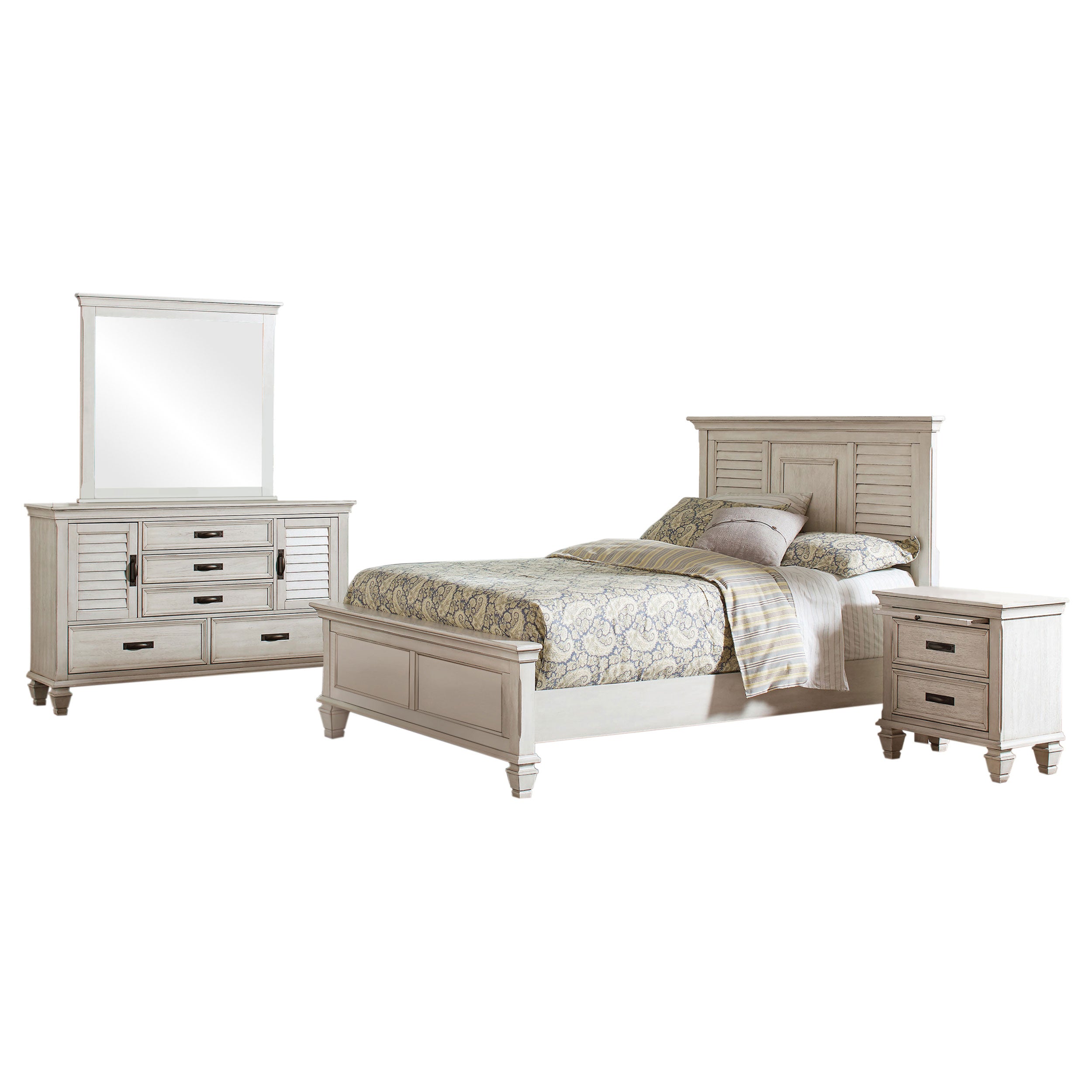 Franco Bedroom Set - Romeo & Juliet Furniture (Warren,MI)