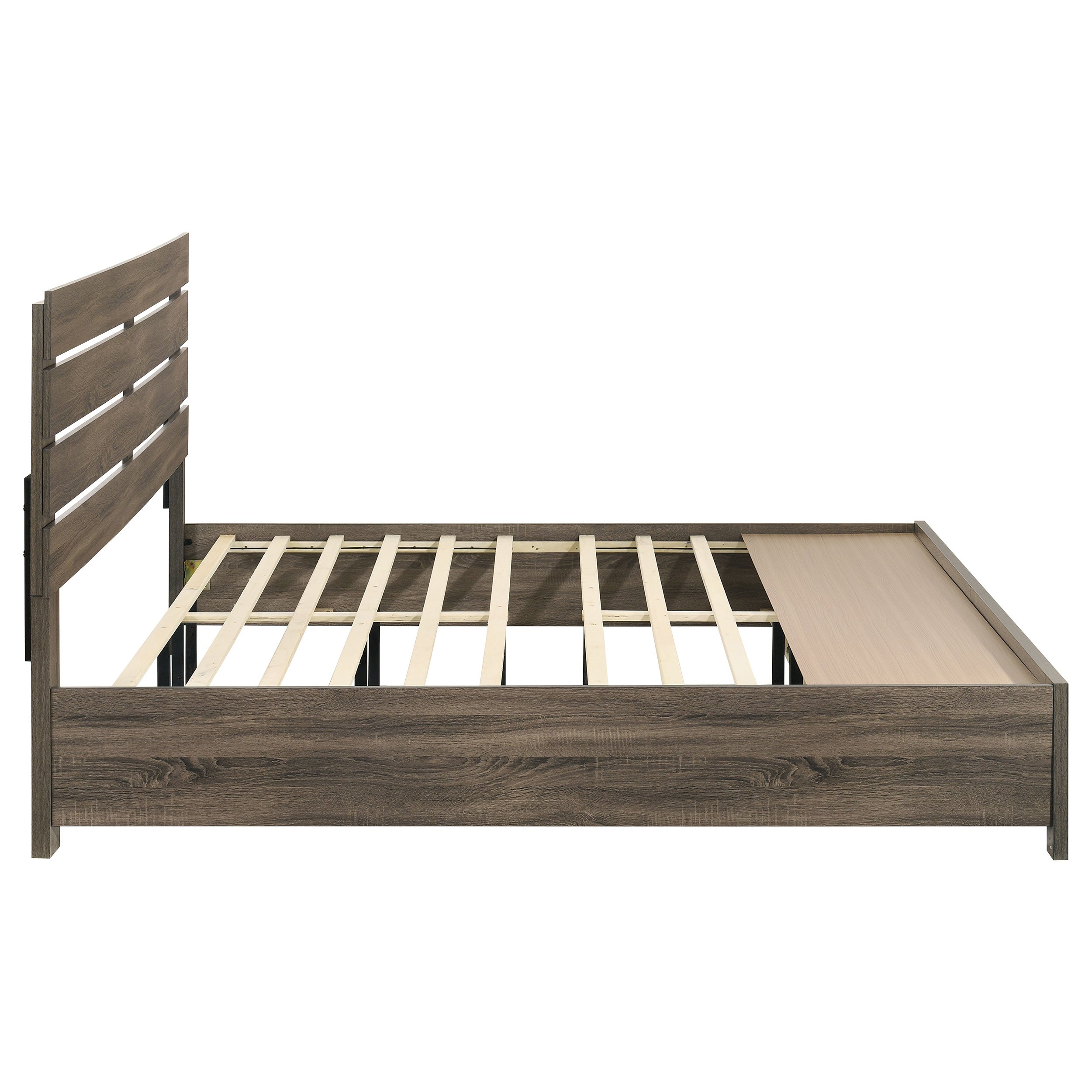 Brantford Panel Platform Storage Bed - Romeo & Juliet Furniture (Warren,MI)