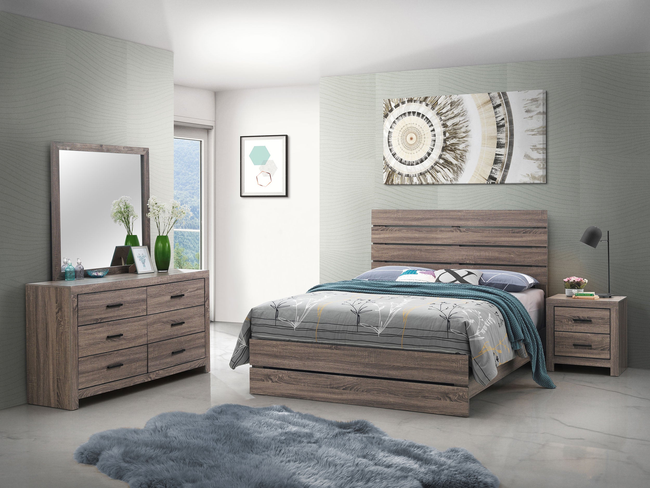 Brantford Bedroom Set - Romeo & Juliet Furniture (Warren,MI)