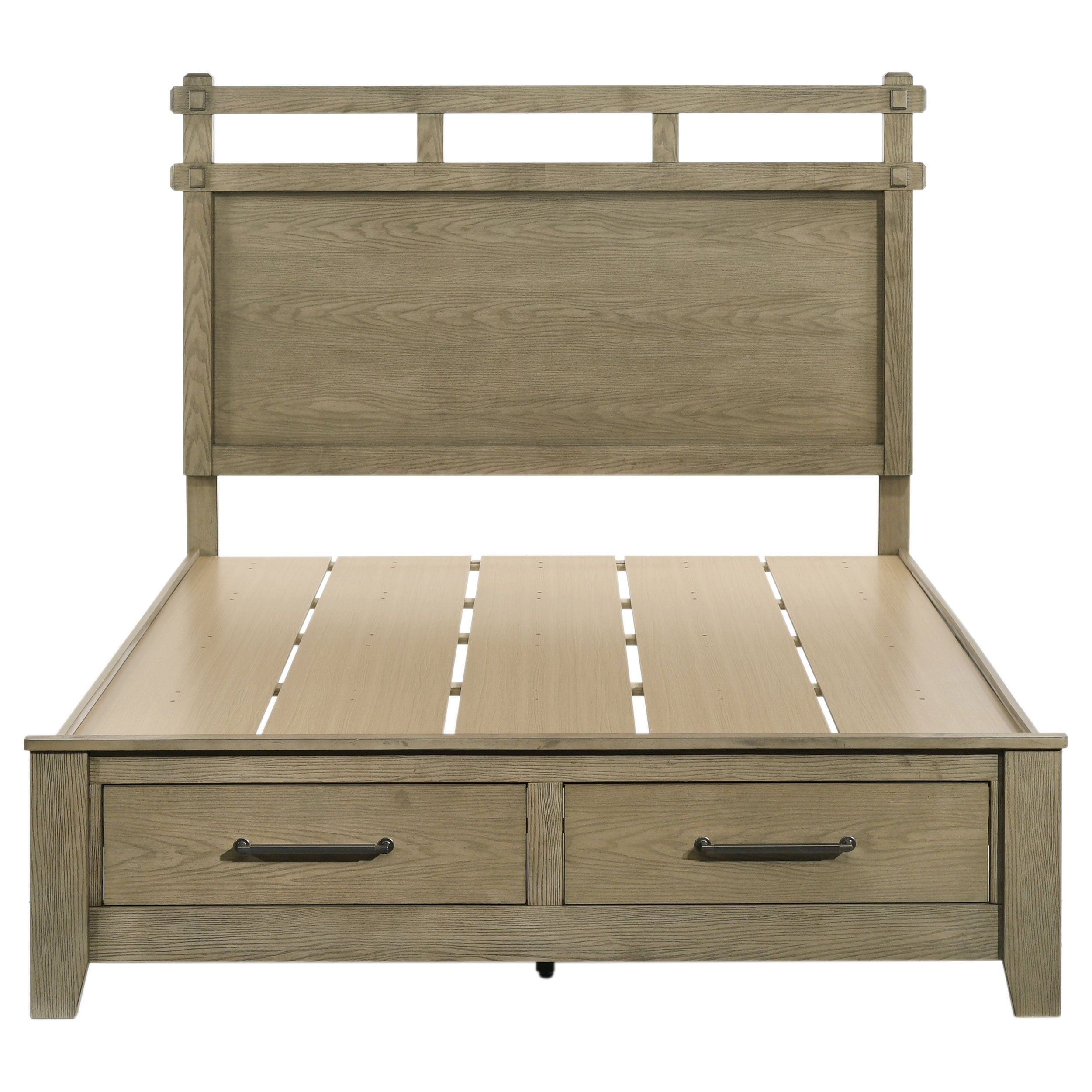 Hazlewood Panel Platform Storage Bed