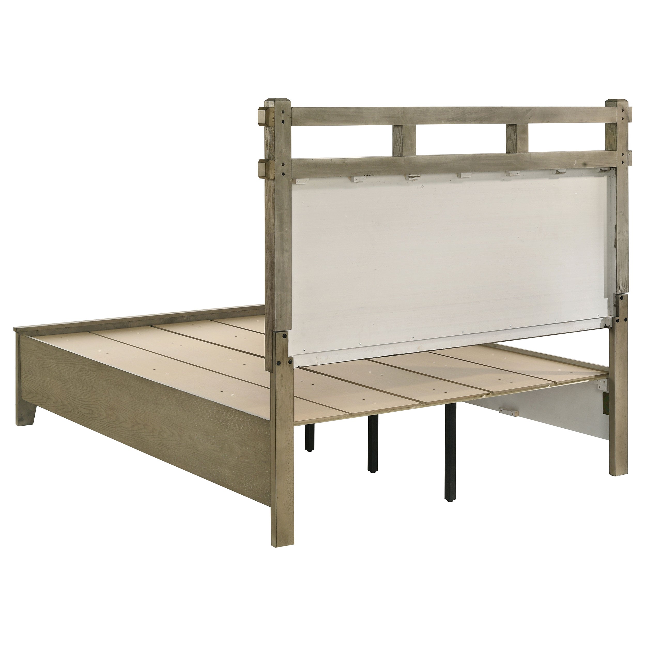 Hazlewood Panel Platform Storage Bed - Romeo & Juliet Furniture (Warren,MI)