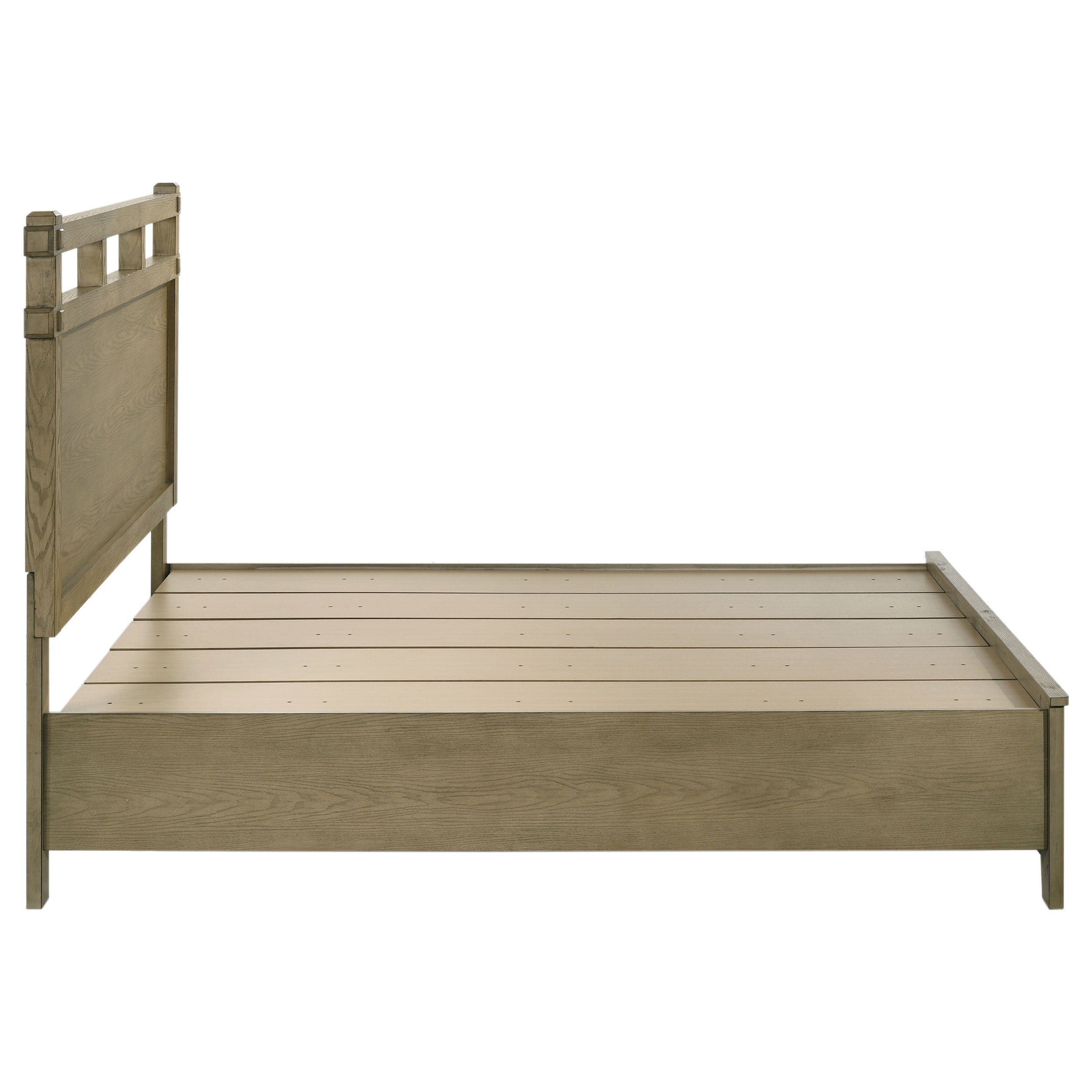 Hazlewood Panel Platform Storage Bed - Romeo & Juliet Furniture (Warren,MI)