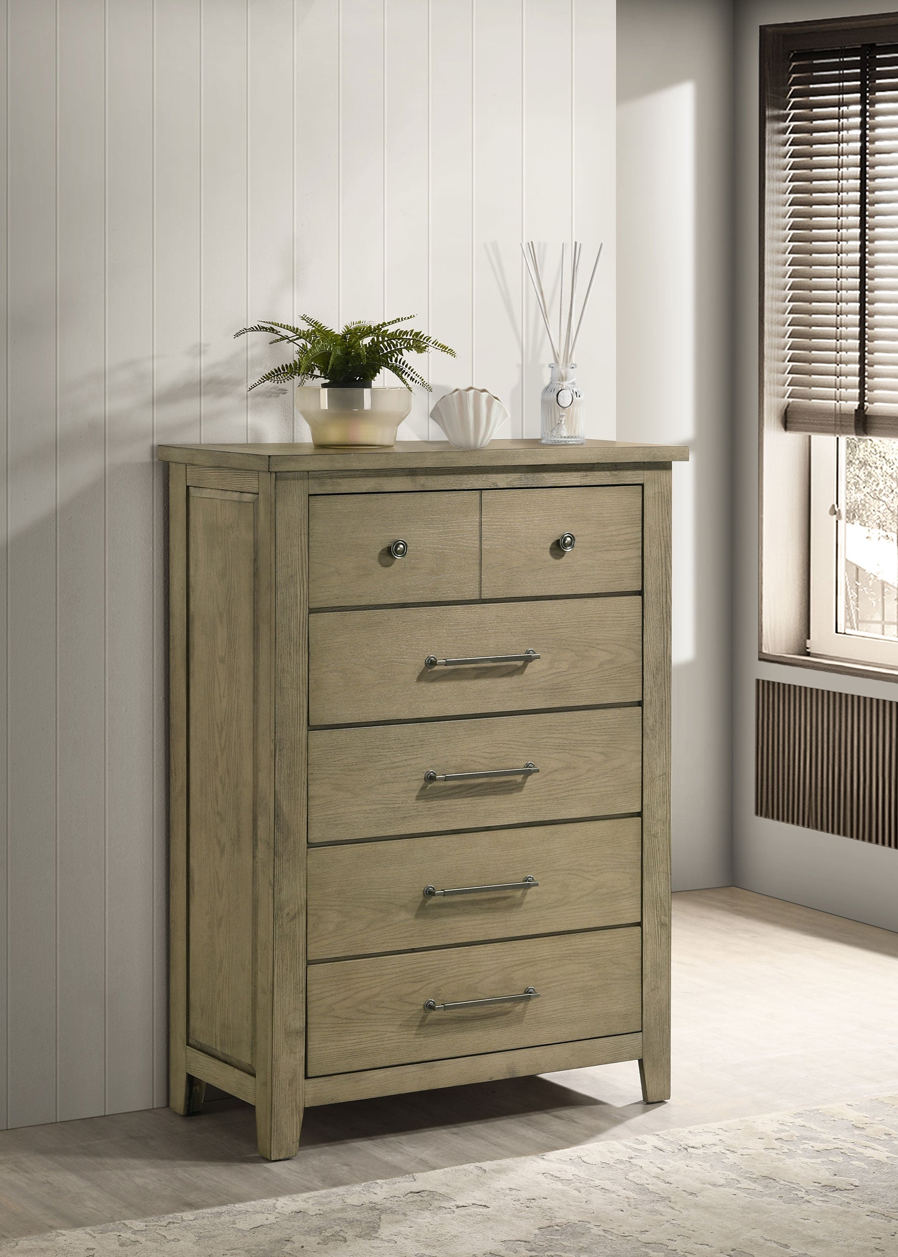 Hazlewood Chest of Drawers - Romeo & Juliet Furniture (Warren,MI)