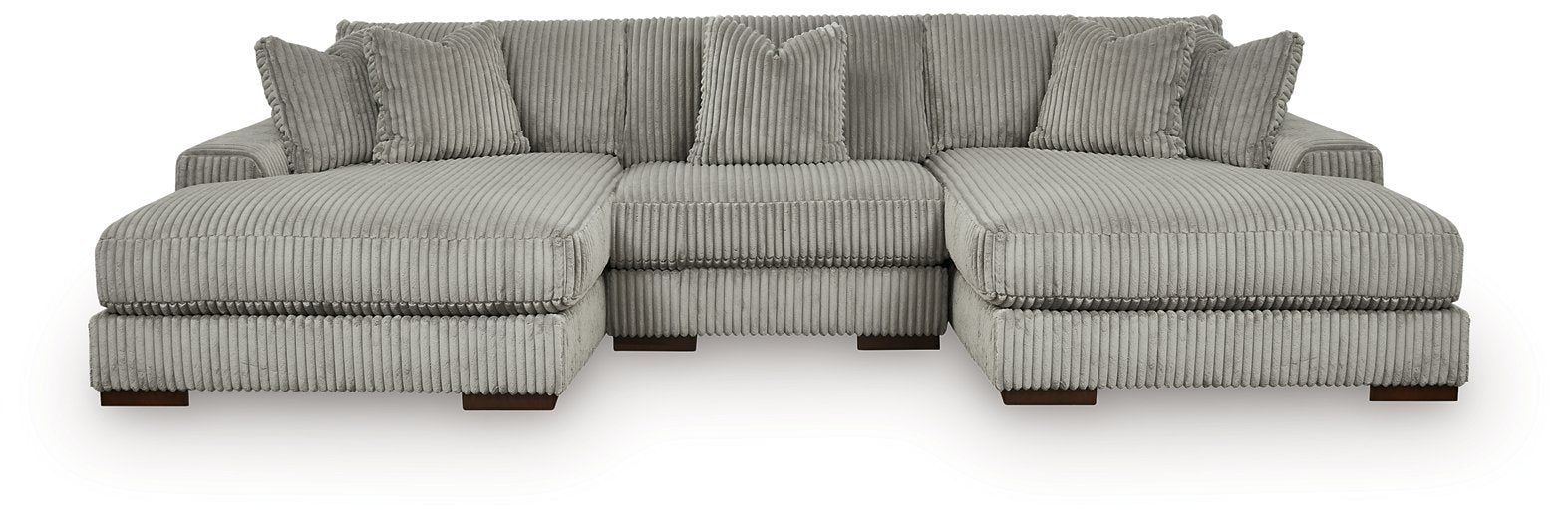 Lindyn Sectional with Double Chaise - Romeo & Juliet Furniture (Warren,MI)