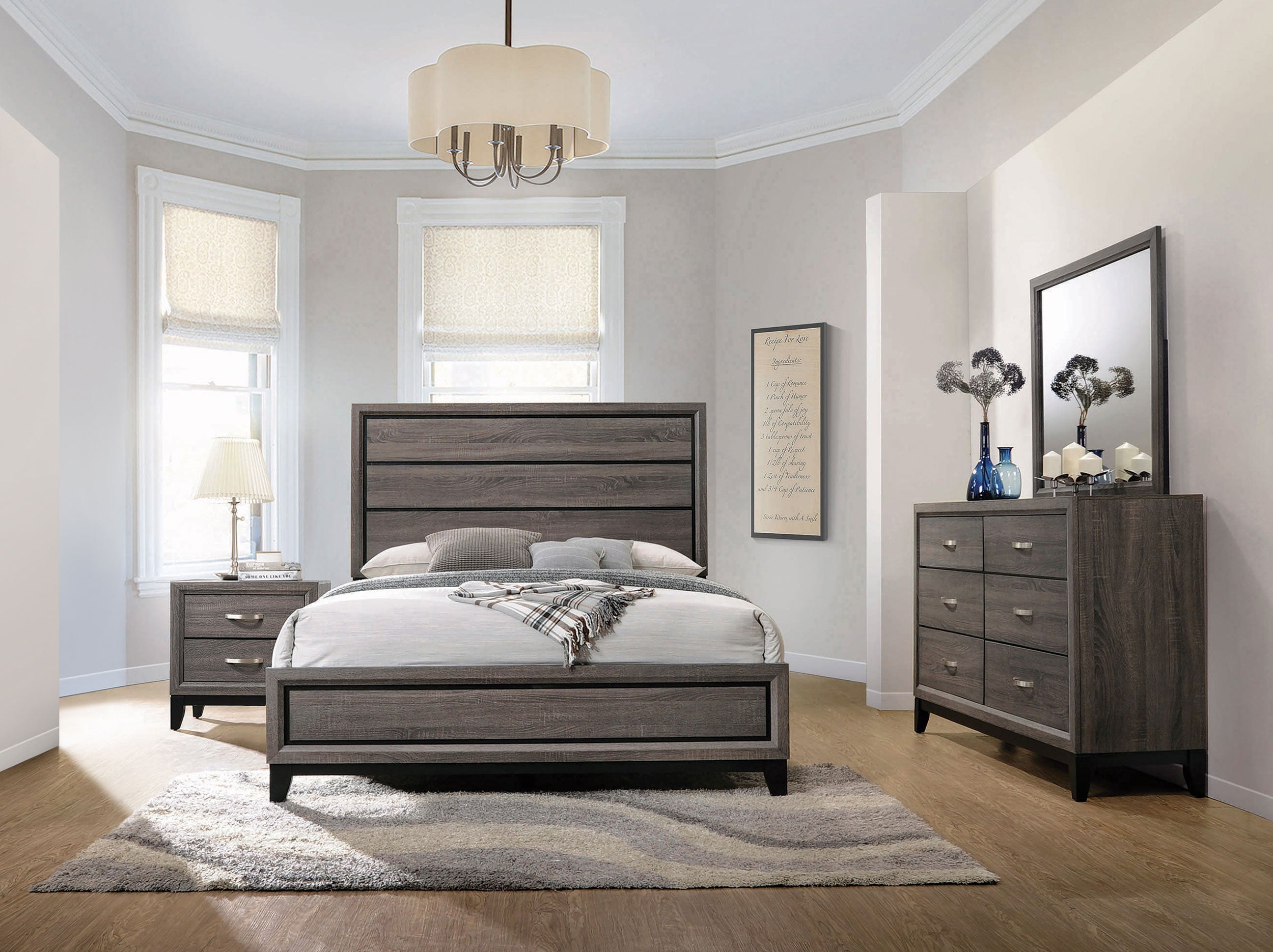 Watson Bedroom Set - Romeo & Juliet Furniture (Warren,MI)