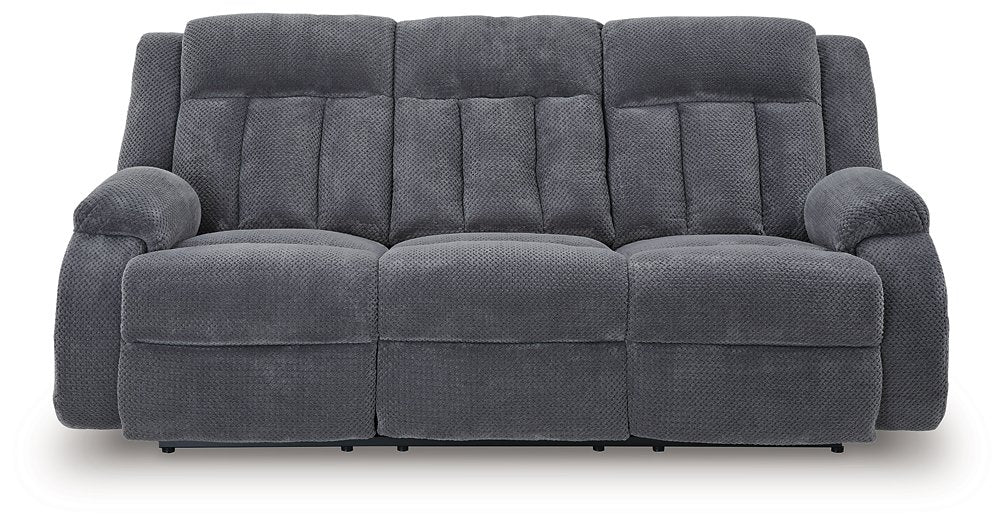 Observation Power Reclining Sofa with Drop Down Table - Romeo & Juliet Furniture (Warren,MI)