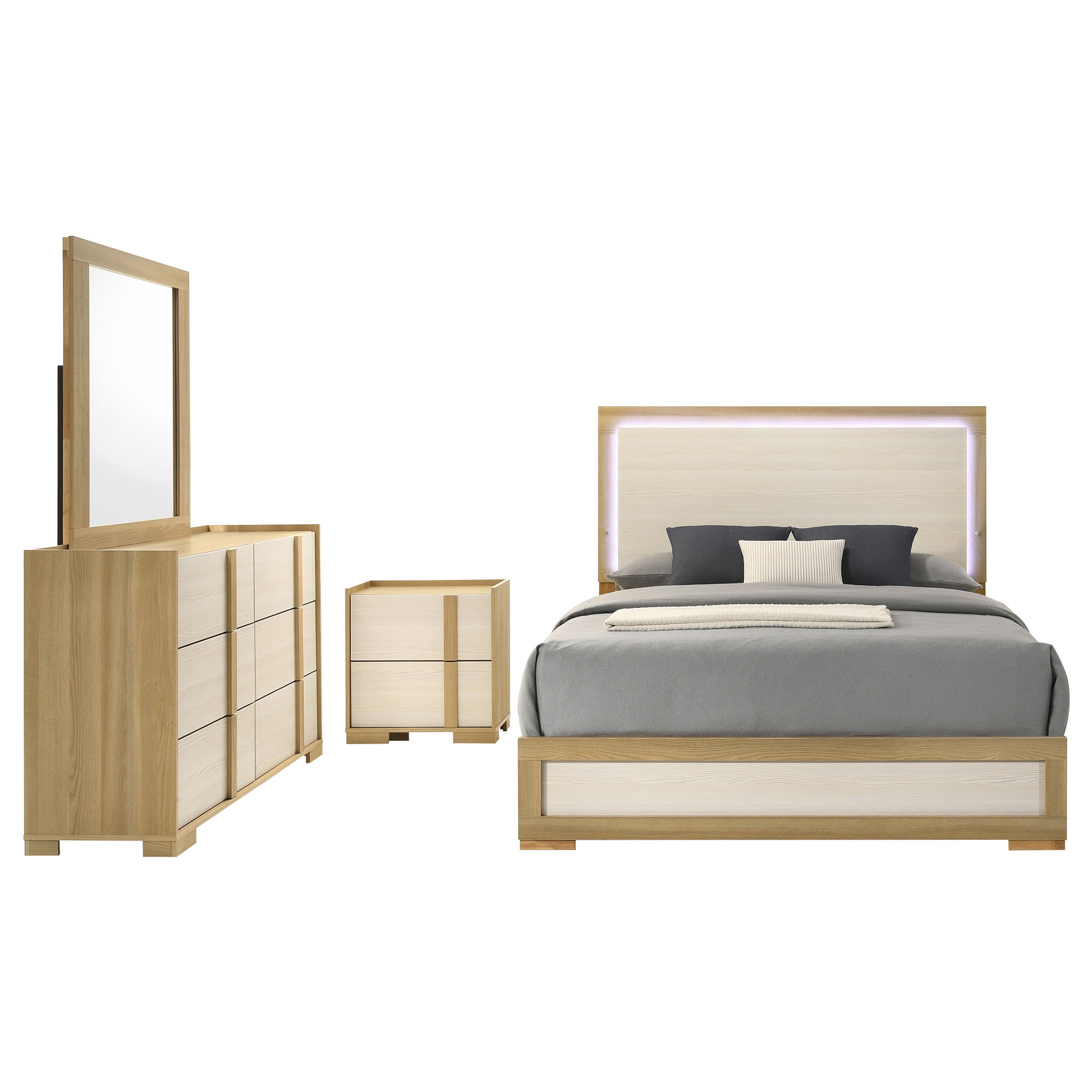 Hyland Bedroom Set - Romeo & Juliet Furniture (Warren,MI)