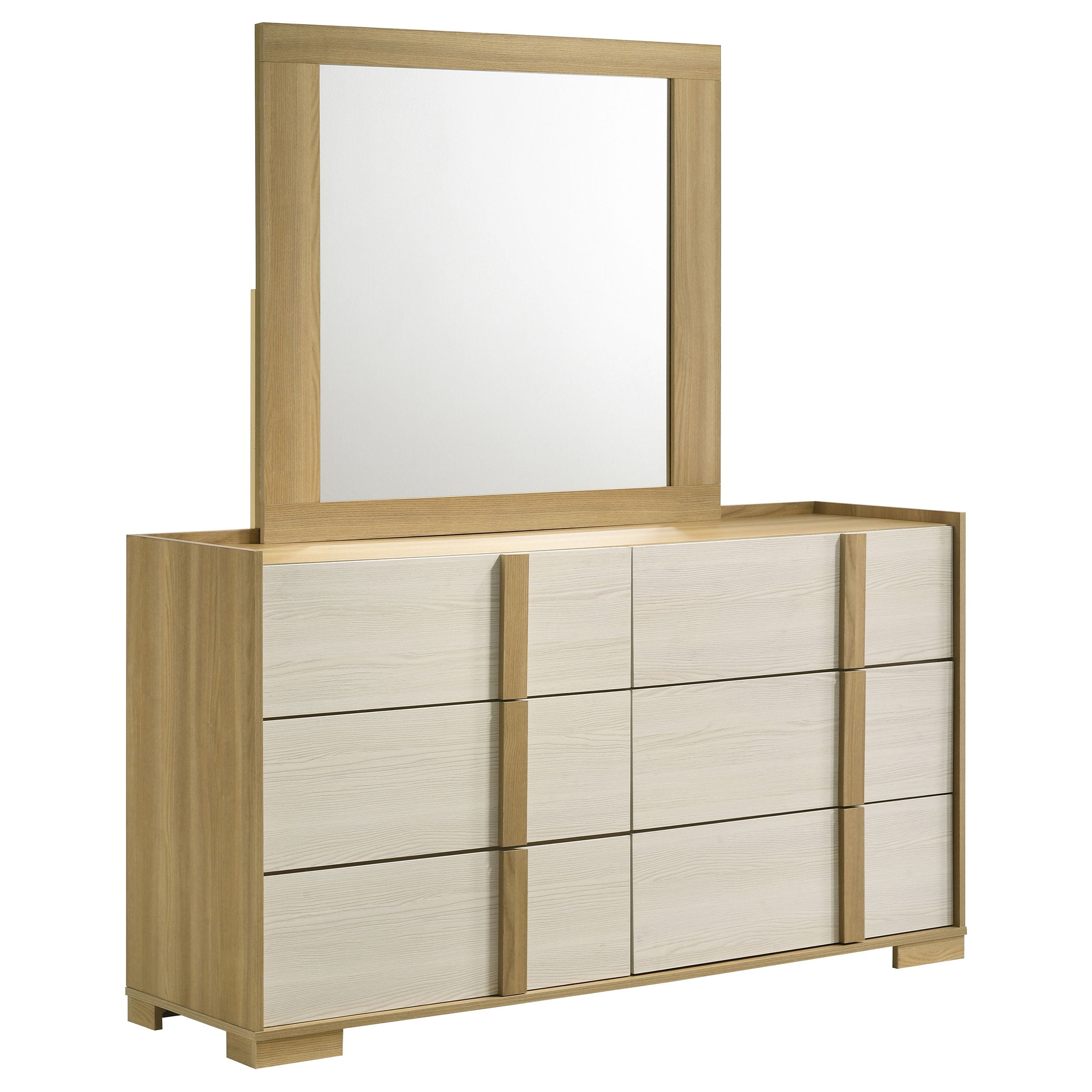 Hyland Dresser with Mirror - Romeo & Juliet Furniture (Warren,MI)