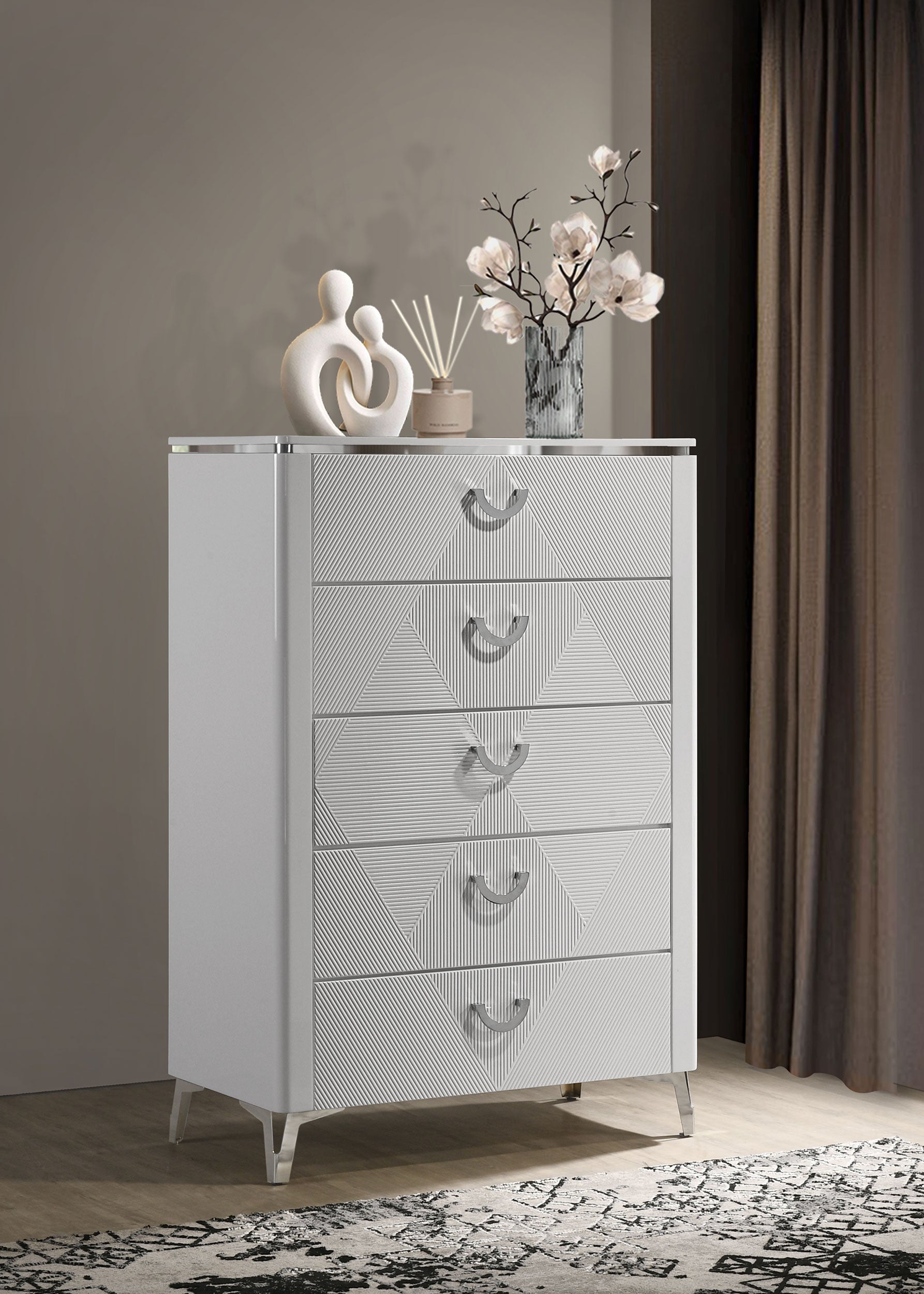 Cassia Chest of Drawers - Romeo & Juliet Furniture (Warren,MI)