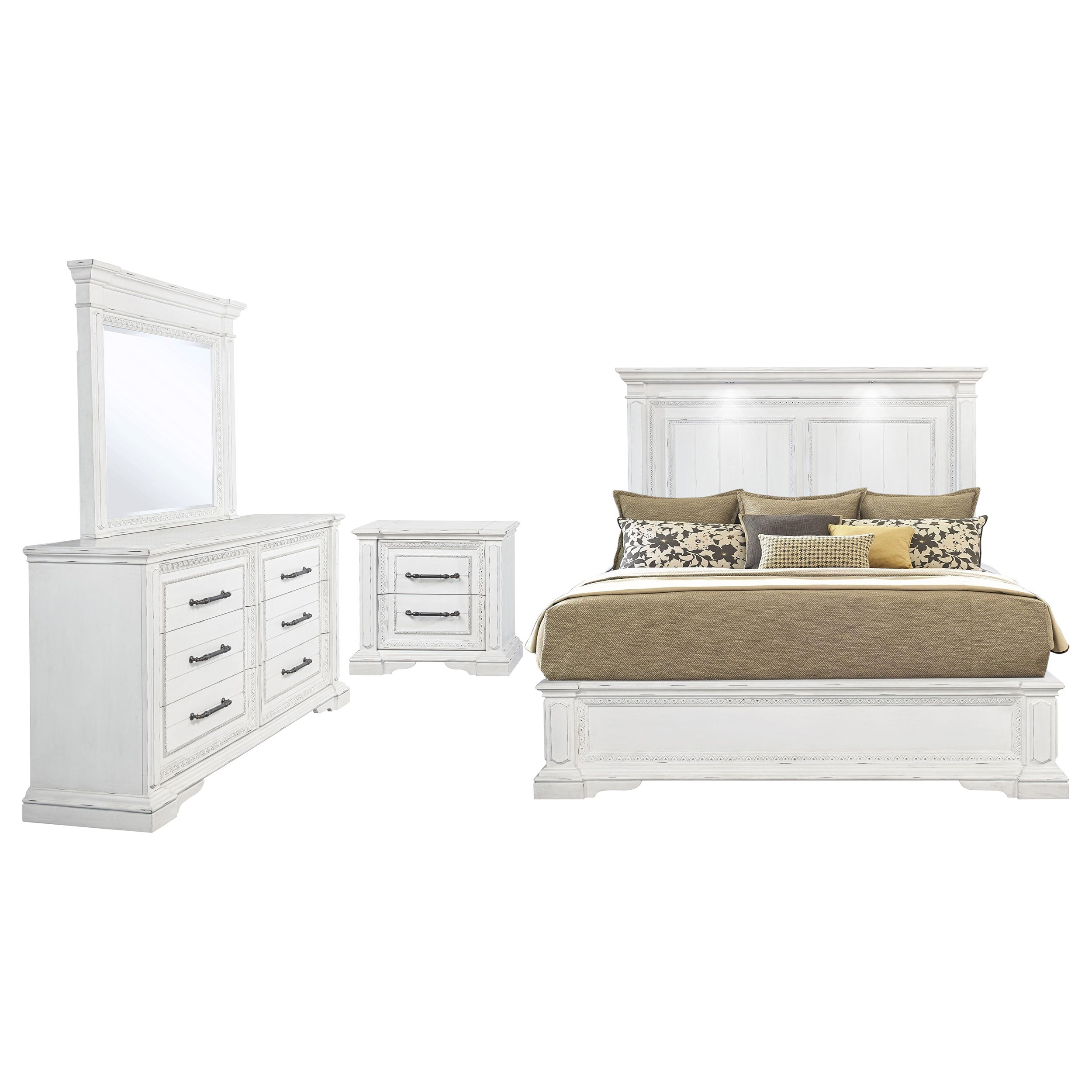 McKinney Bedroom Set - Romeo & Juliet Furniture (Warren,MI)