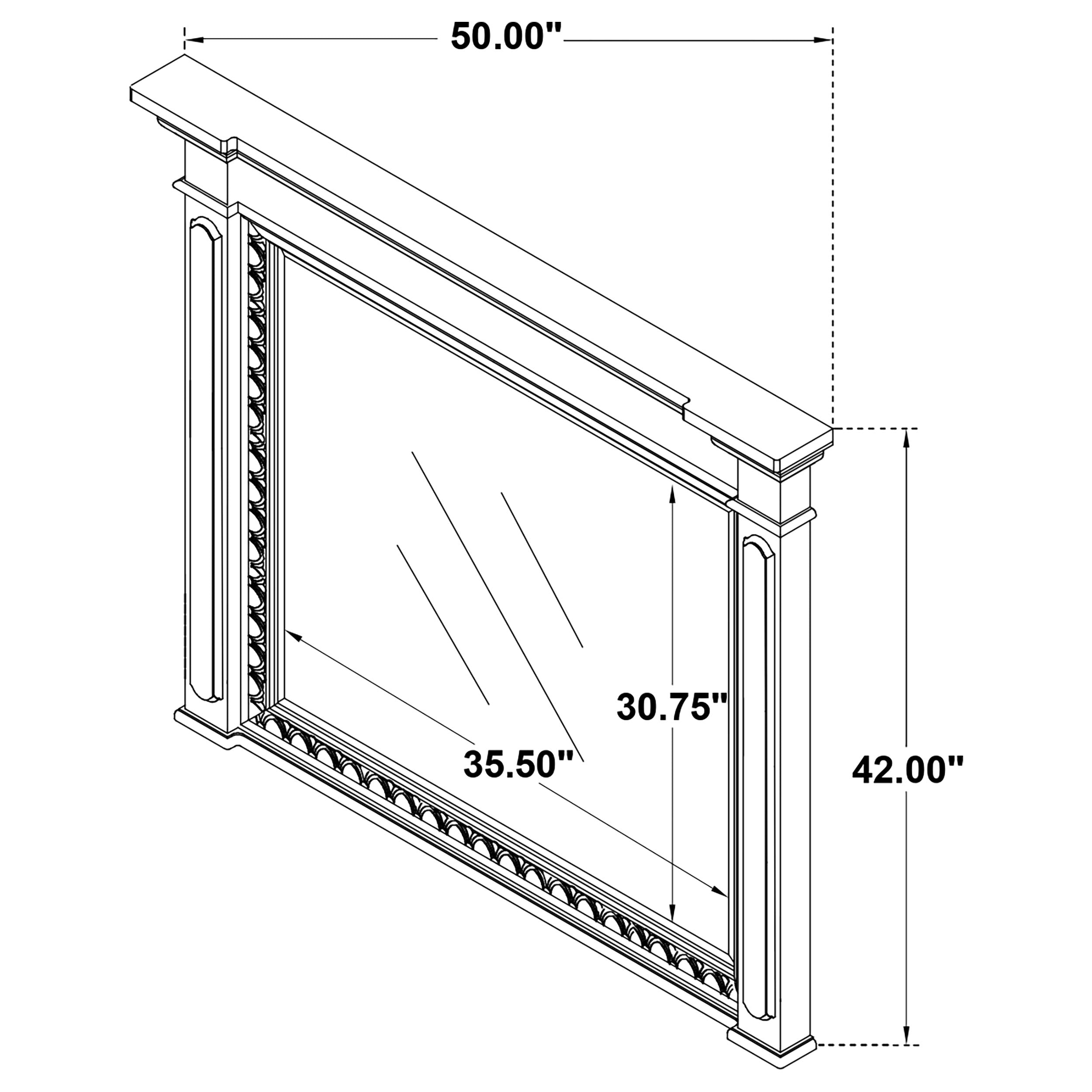 McKinney Bedroom Set - Romeo & Juliet Furniture (Warren,MI)