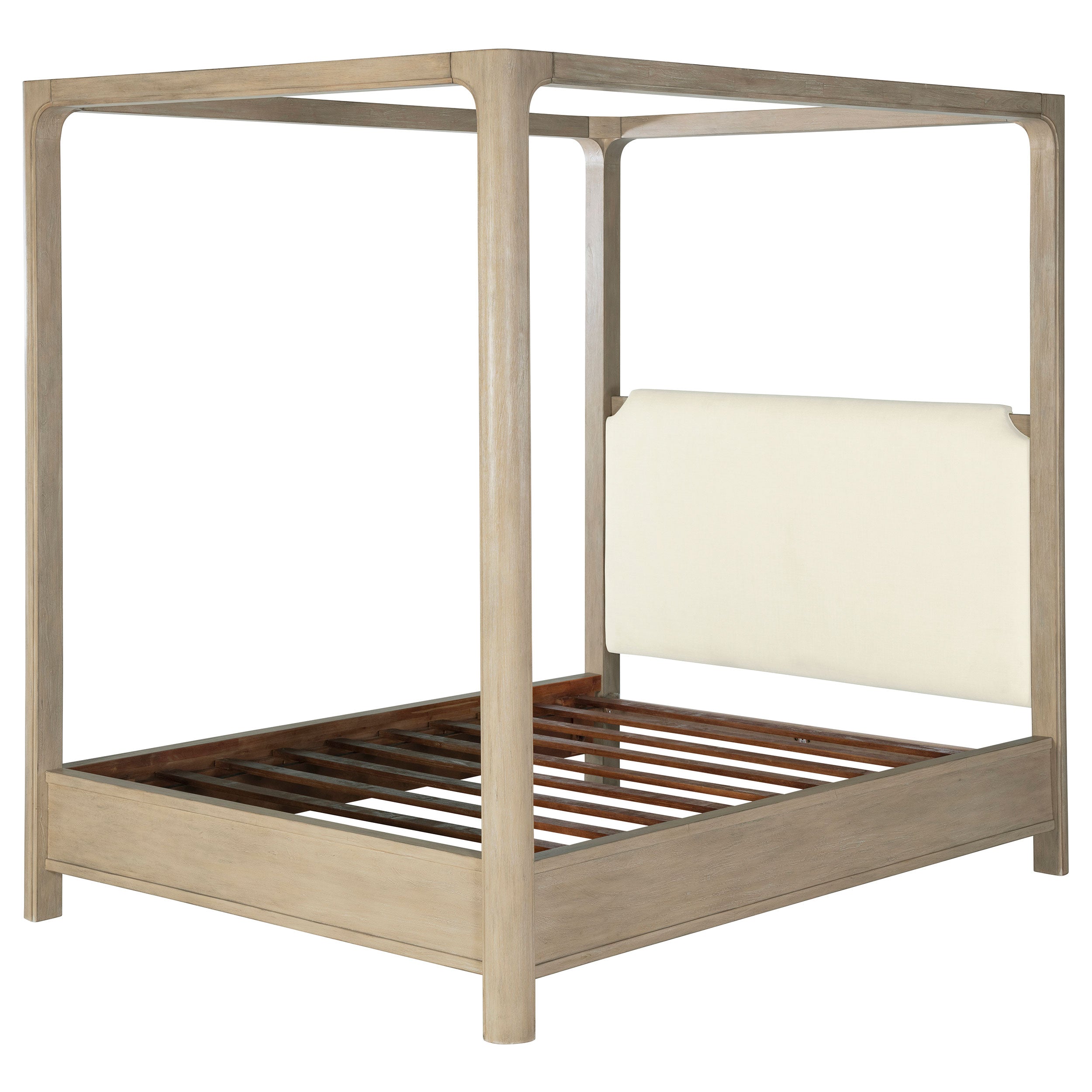 Solano Canopy Panel Platform Bed - Romeo & Juliet Furniture (Warren,MI)
