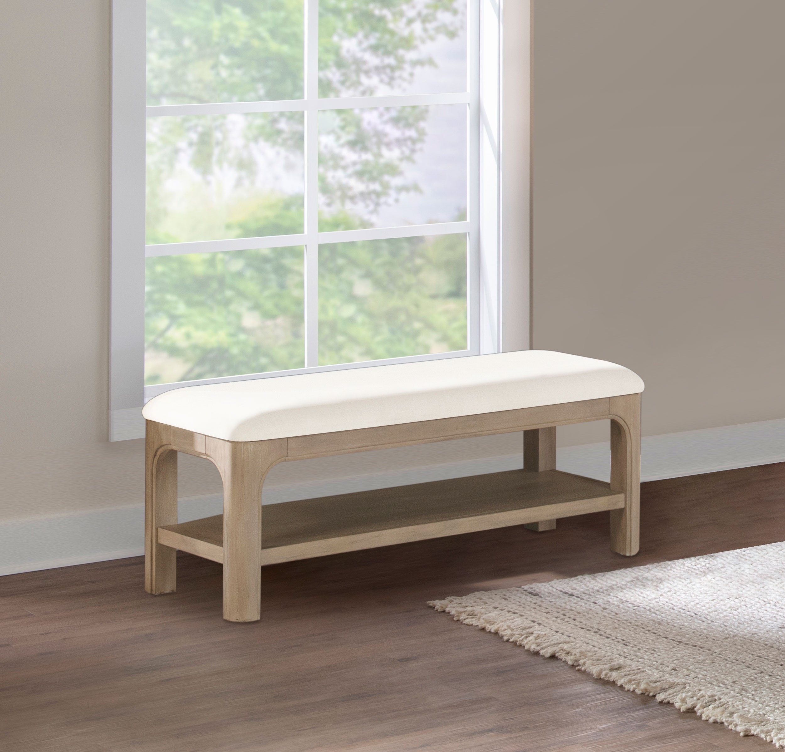 Solano Bedroom Bench - Romeo & Juliet Furniture (Warren,MI)
