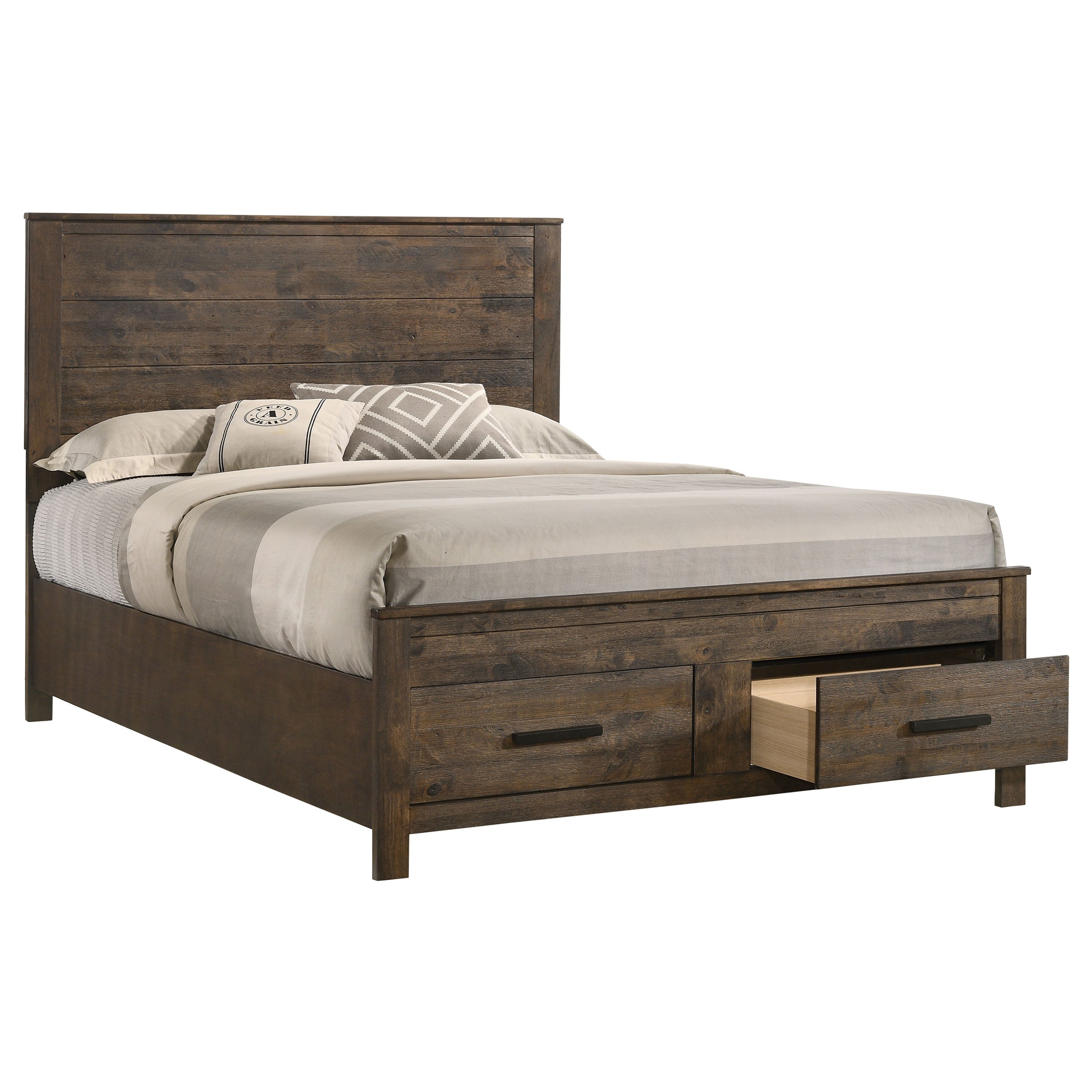 Woodmont Panel Platform Storage Bed