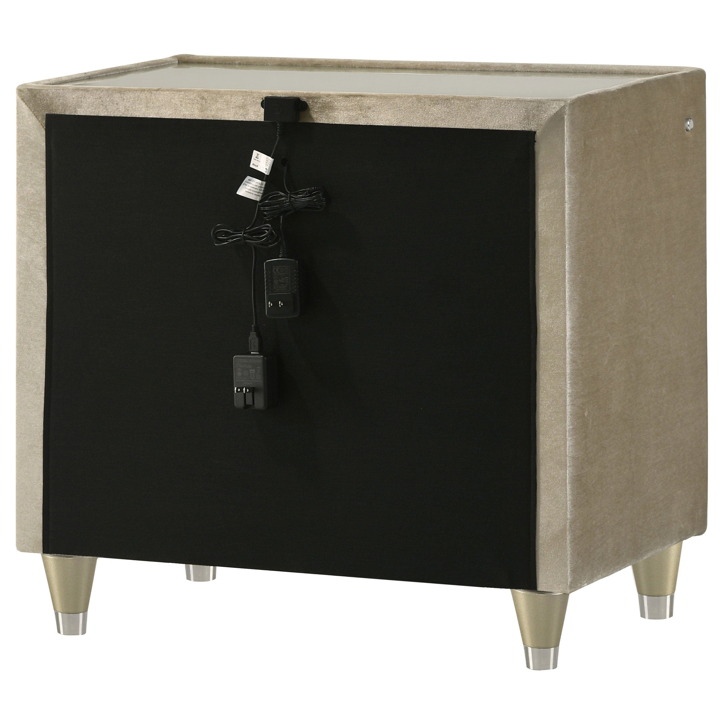 Lorient Nightstand with LED Lighting