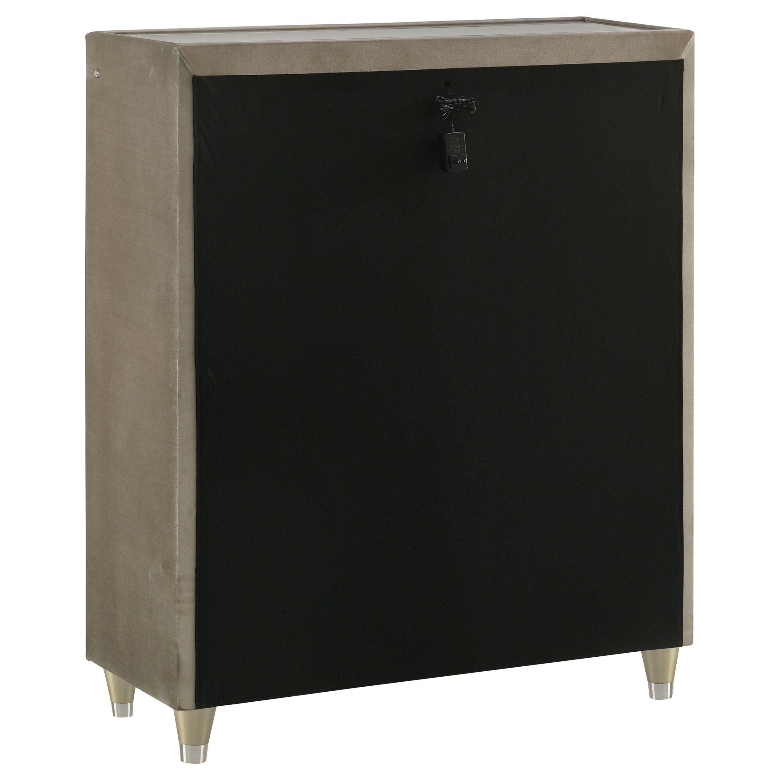 Lorient Chest of Drawers with LED Lighting - Romeo & Juliet Furniture (Warren,MI)