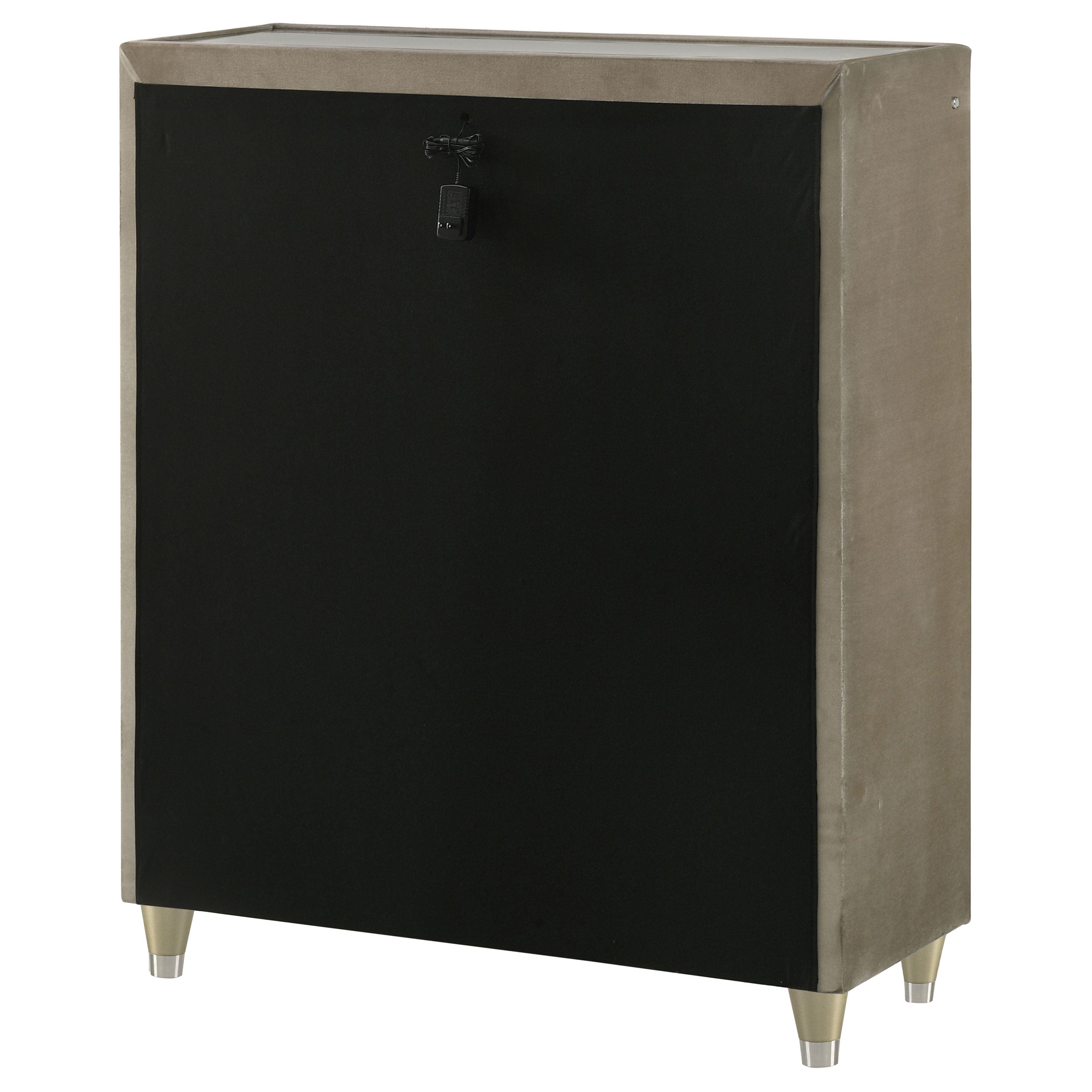 Lorient Chest of Drawers with LED Lighting - Romeo & Juliet Furniture (Warren,MI)