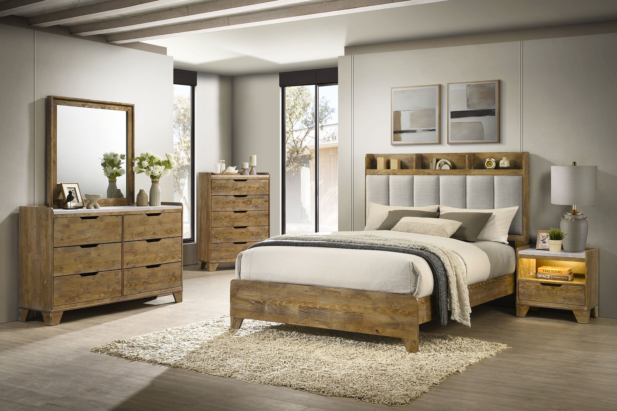 Henderson Nightstand with LED Lighting