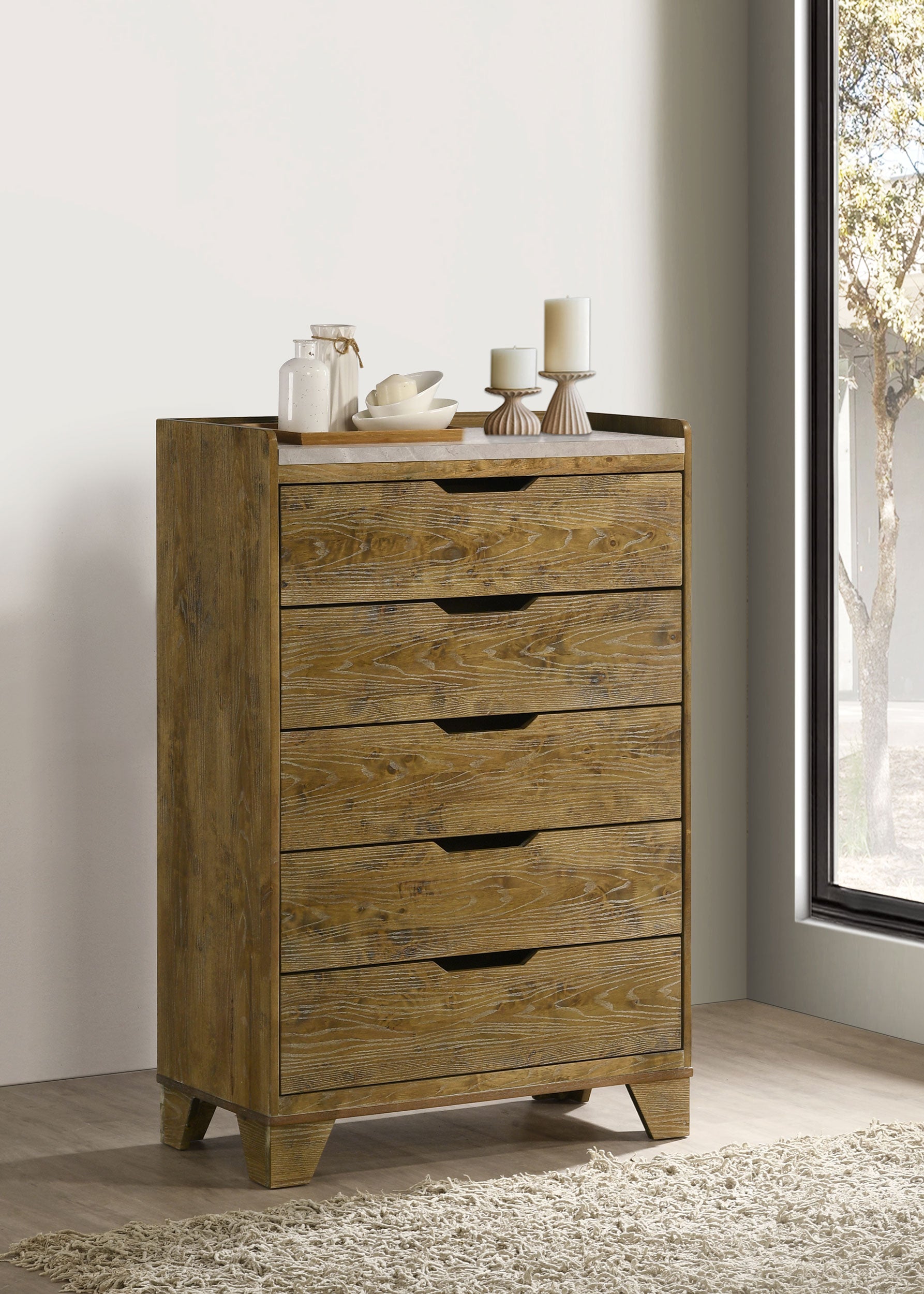 Henderson Chest of Drawers - Romeo & Juliet Furniture (Warren,MI)