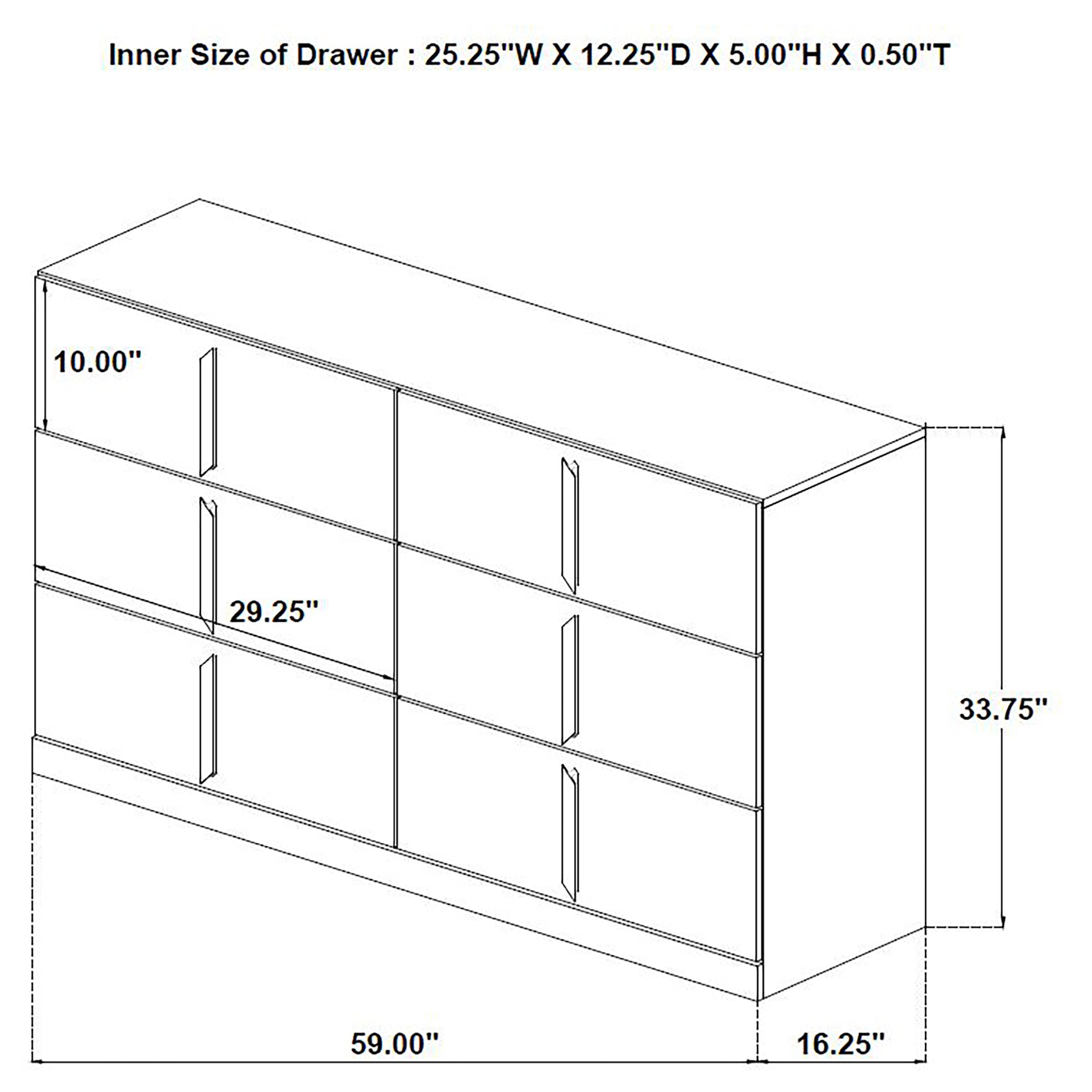 Ines Dresser - Romeo & Juliet Furniture (Warren,MI)