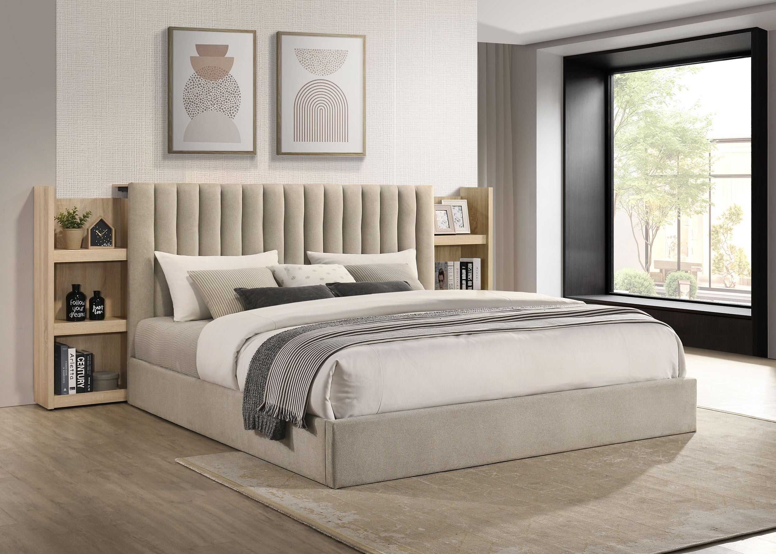 Arielle Bookcase Bed