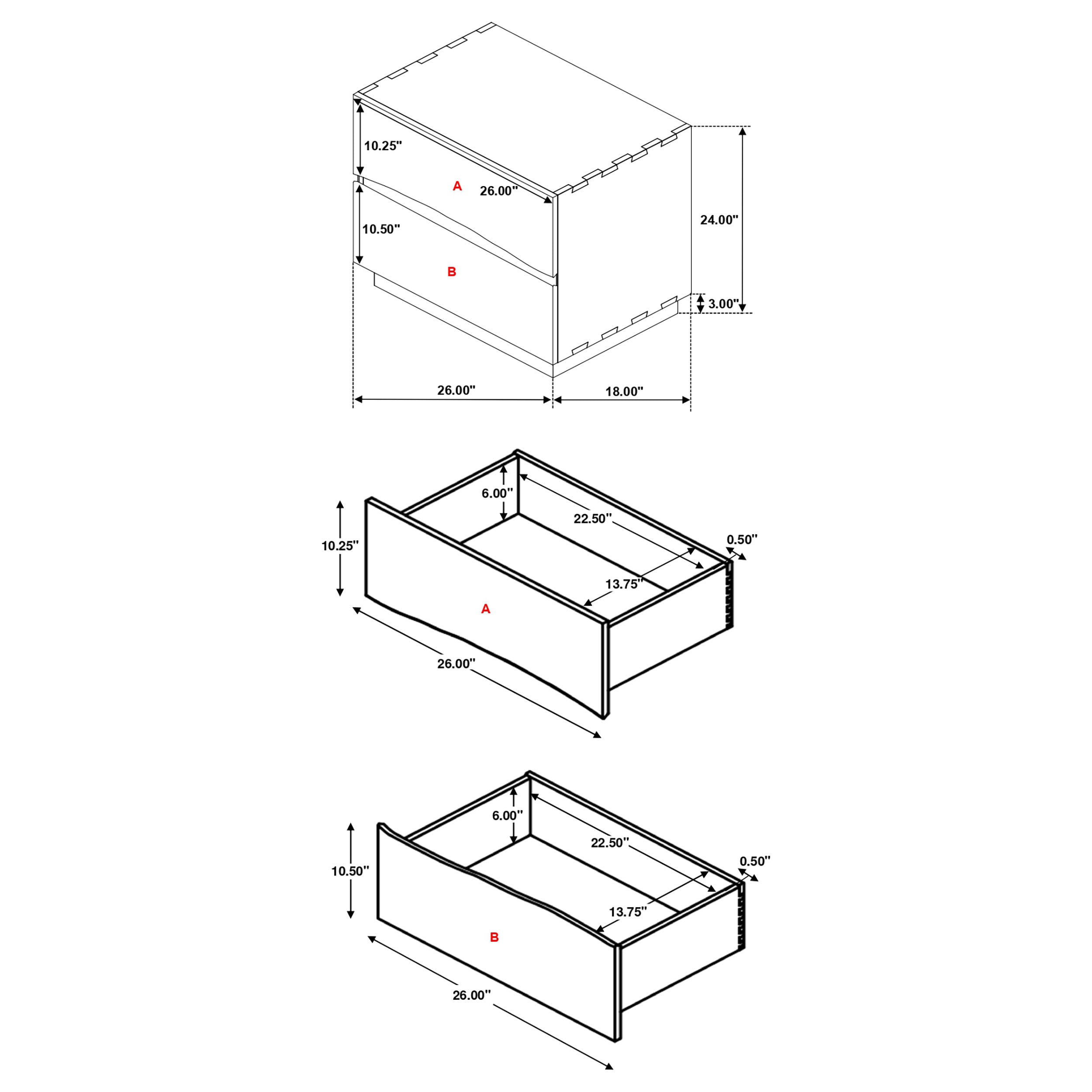 Winslow Bedroom Set - Romeo & Juliet Furniture (Warren,MI)
