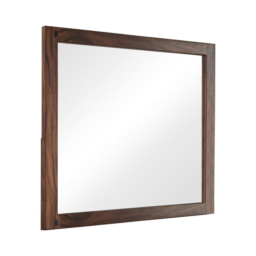 Winslow Dresser Mirror Smokey Walnut - Romeo & Juliet Furniture (Warren,MI)
