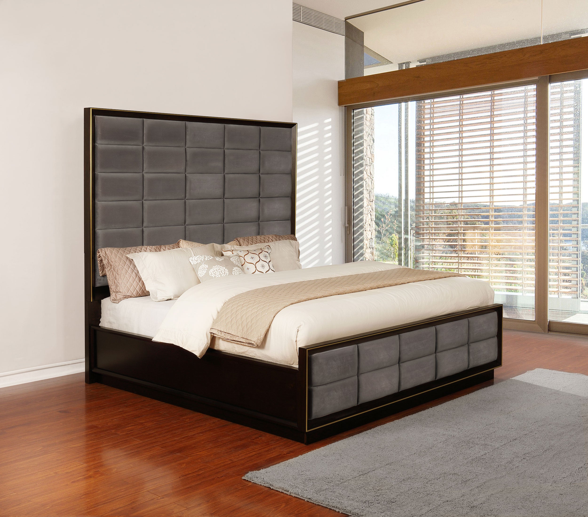 Durango Panel Bed - Romeo & Juliet Furniture (Warren,MI)