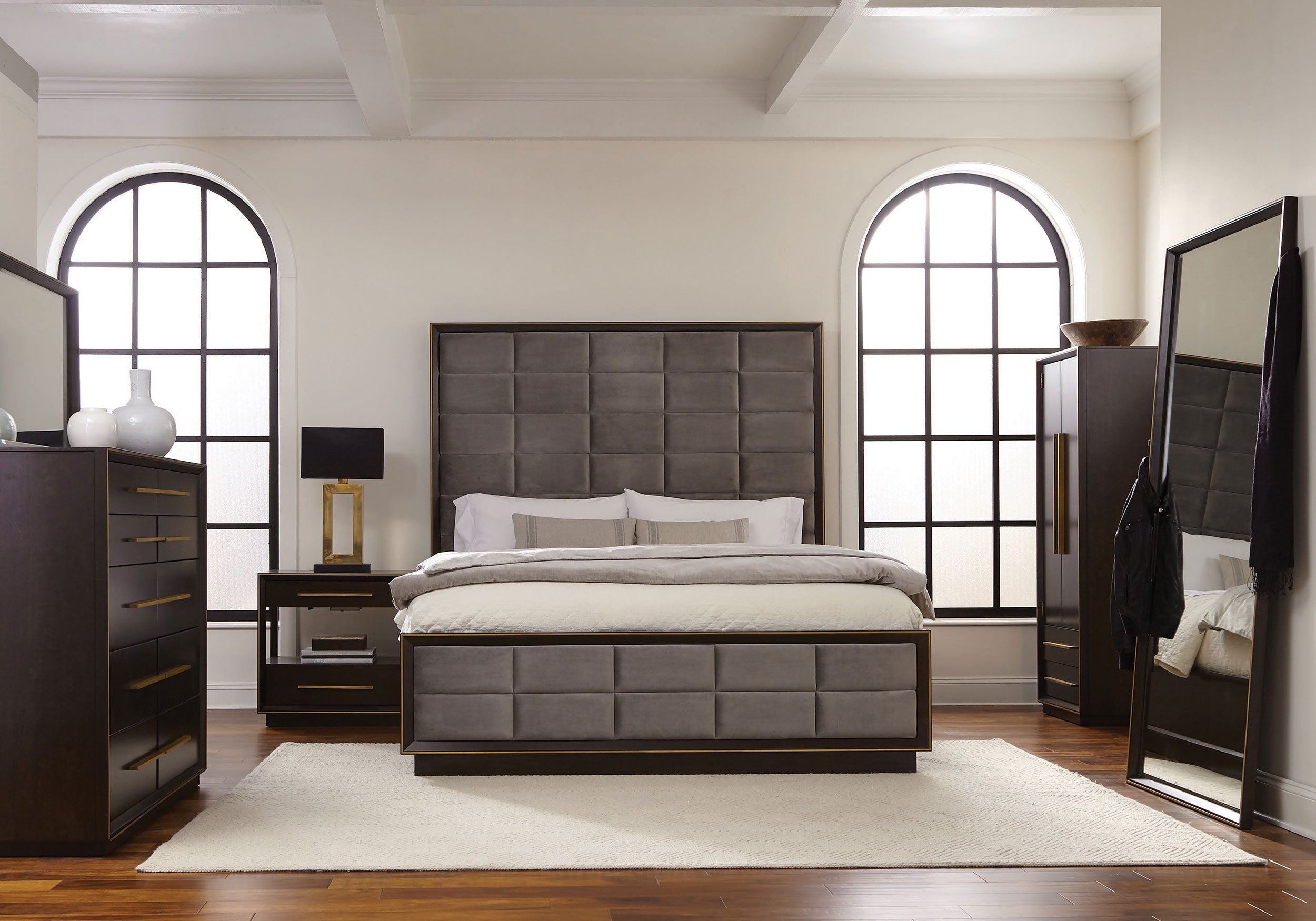 Durango Panel Bed - Romeo & Juliet Furniture (Warren,MI)