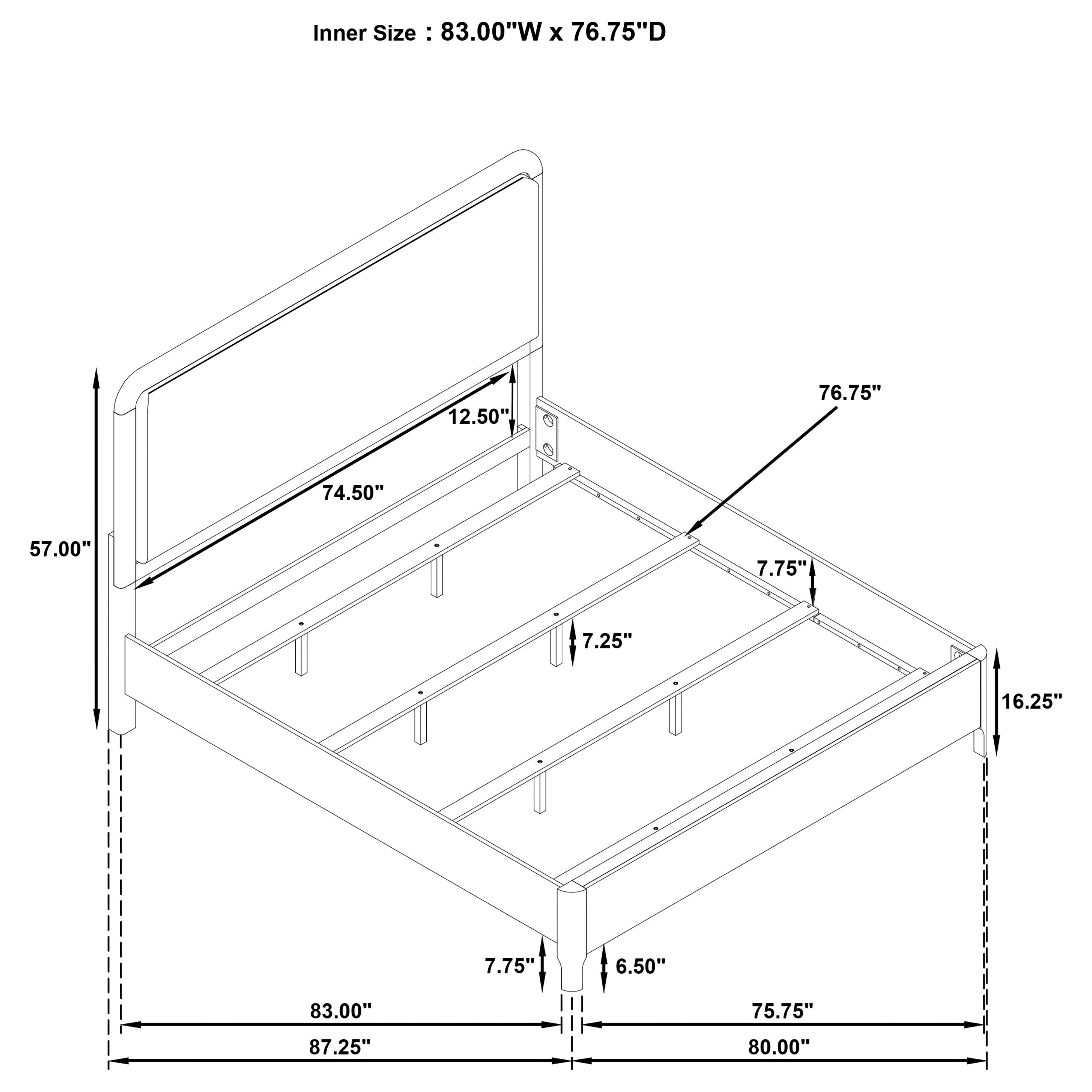 Maderia Bedroom Set - Romeo & Juliet Furniture (Warren,MI)