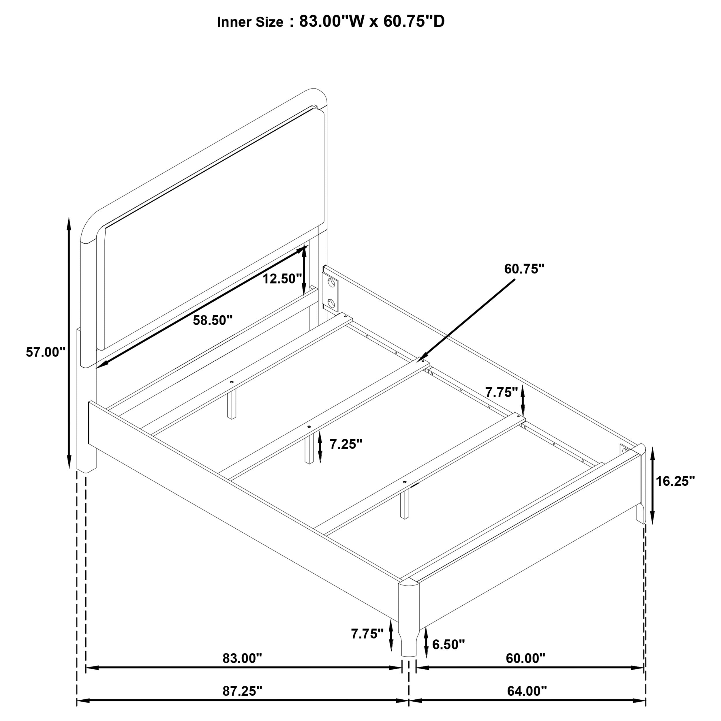 Maderia Bedroom Set - Romeo & Juliet Furniture (Warren,MI)