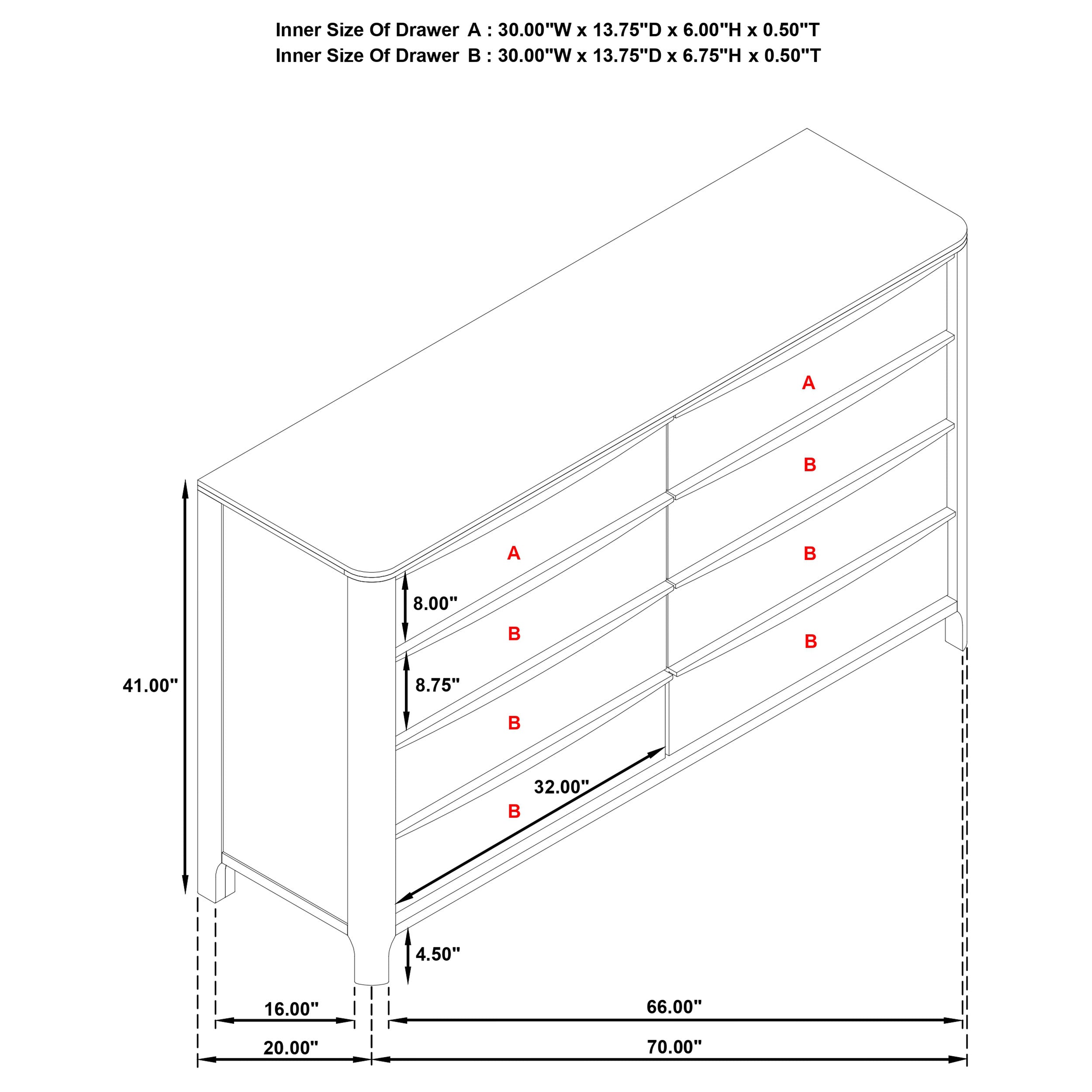 Maderia Bedroom Set - Romeo & Juliet Furniture (Warren,MI)