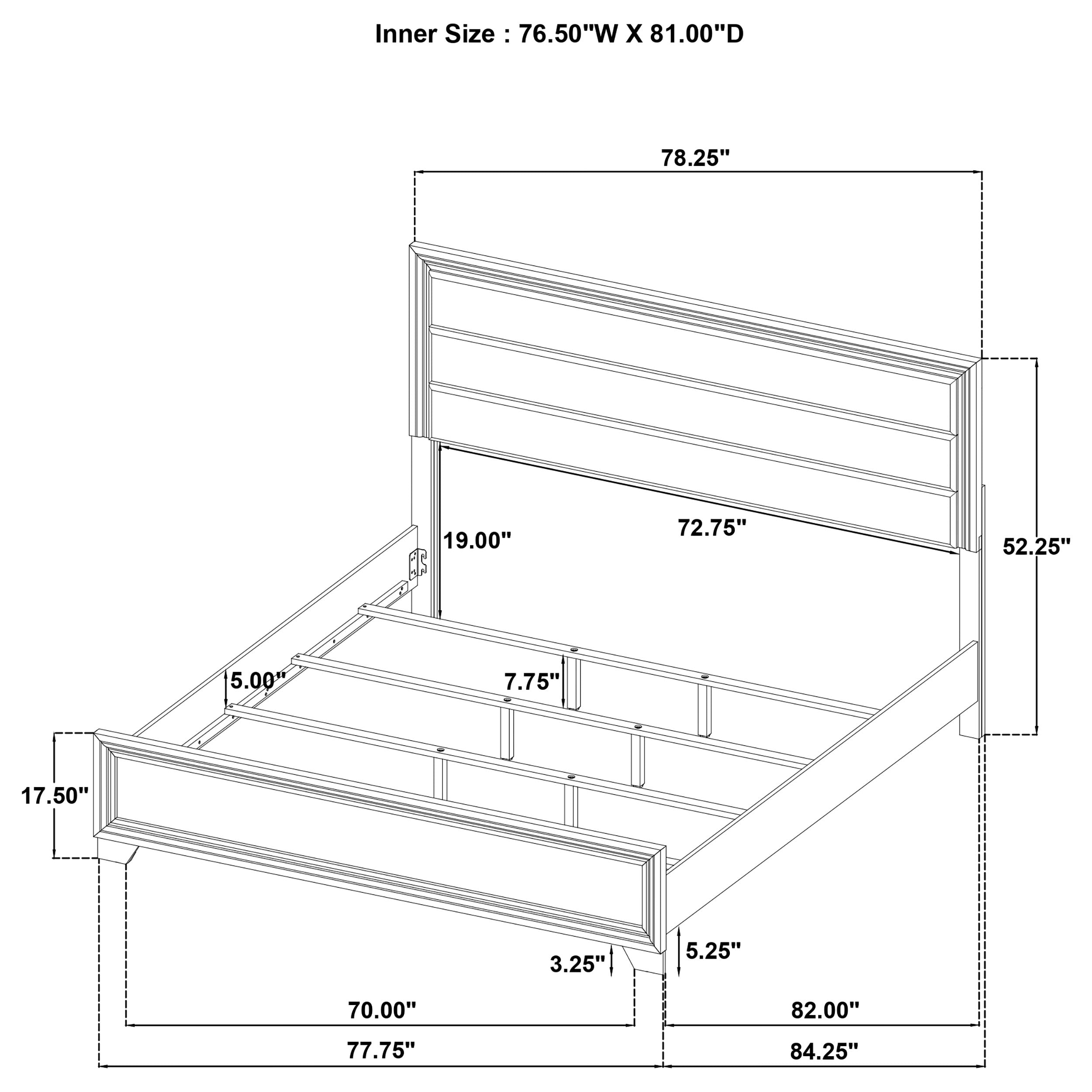 Wright Panel Bed