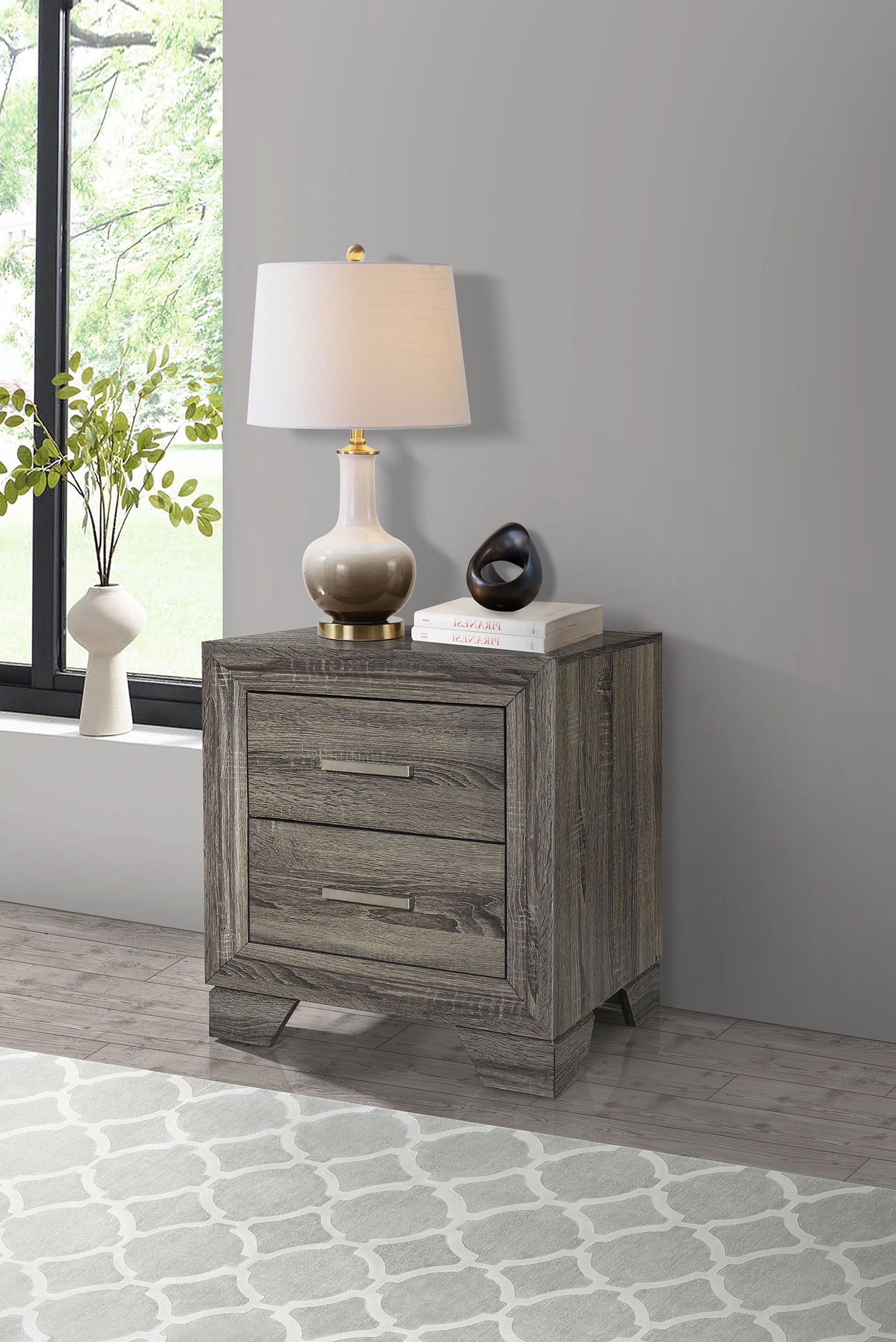 Wright Nightstand - Romeo & Juliet Furniture (Warren,MI)
