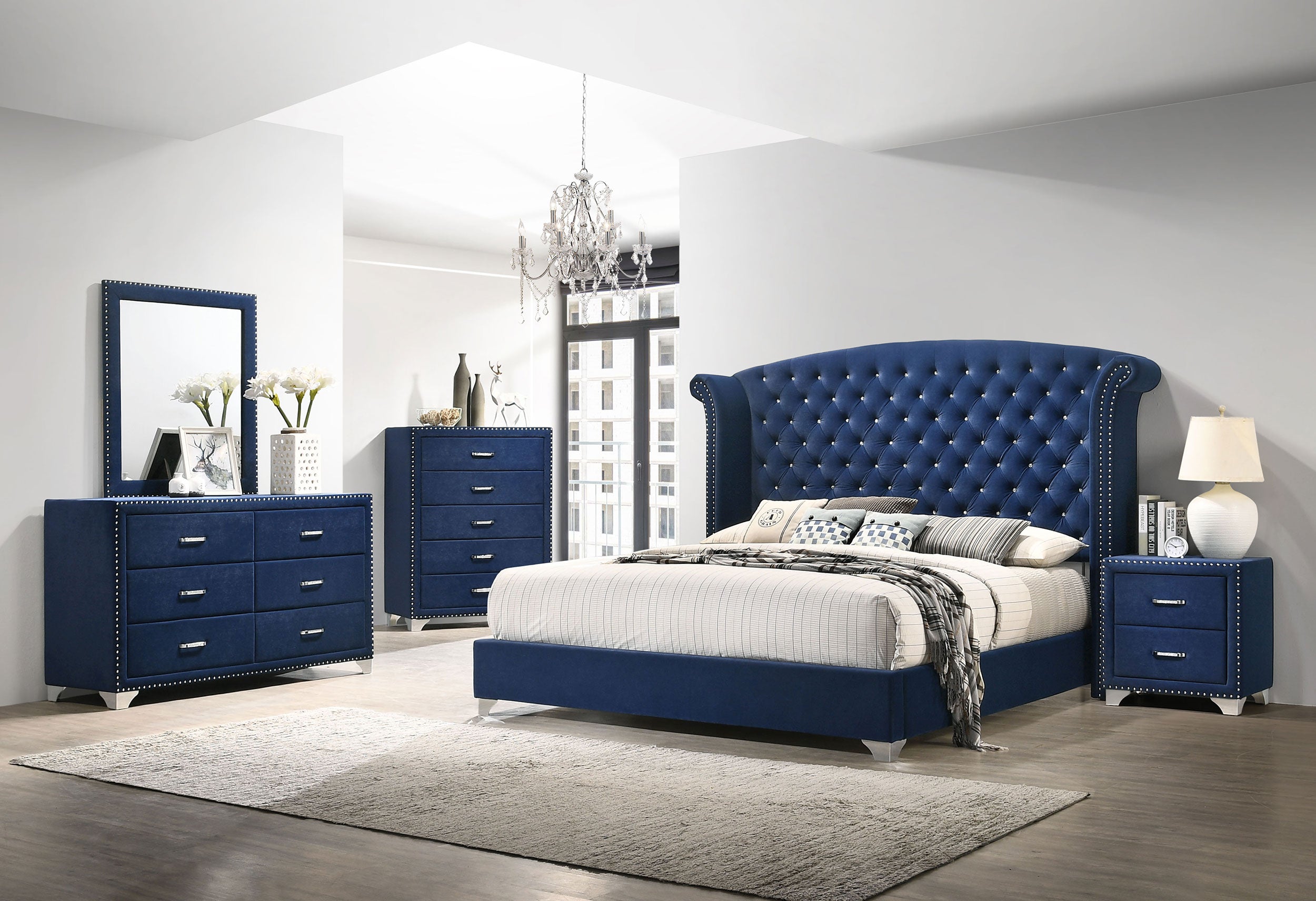Melody Bedroom Set - Romeo & Juliet Furniture (Warren,MI)