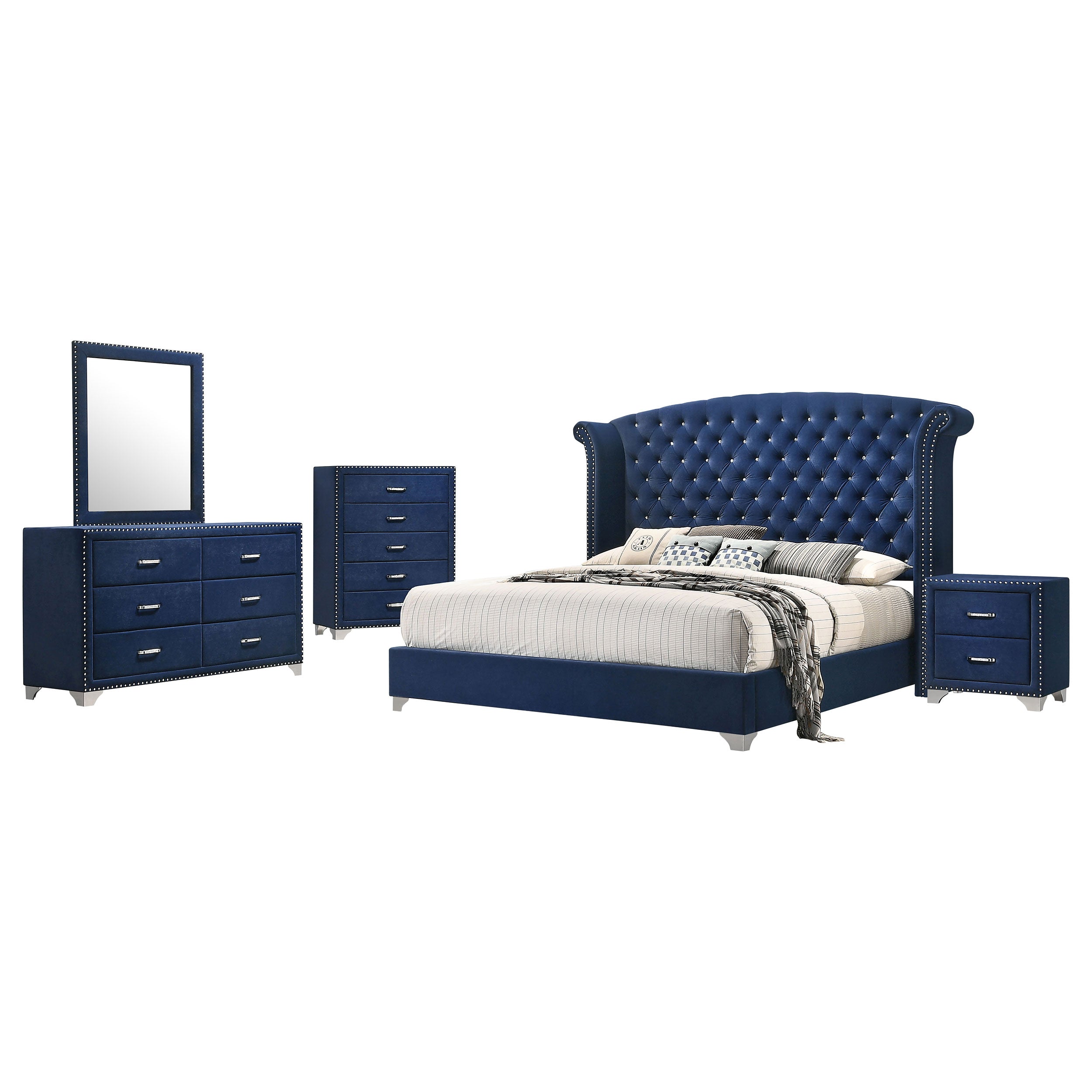Melody Bedroom Set - Romeo & Juliet Furniture (Warren,MI)