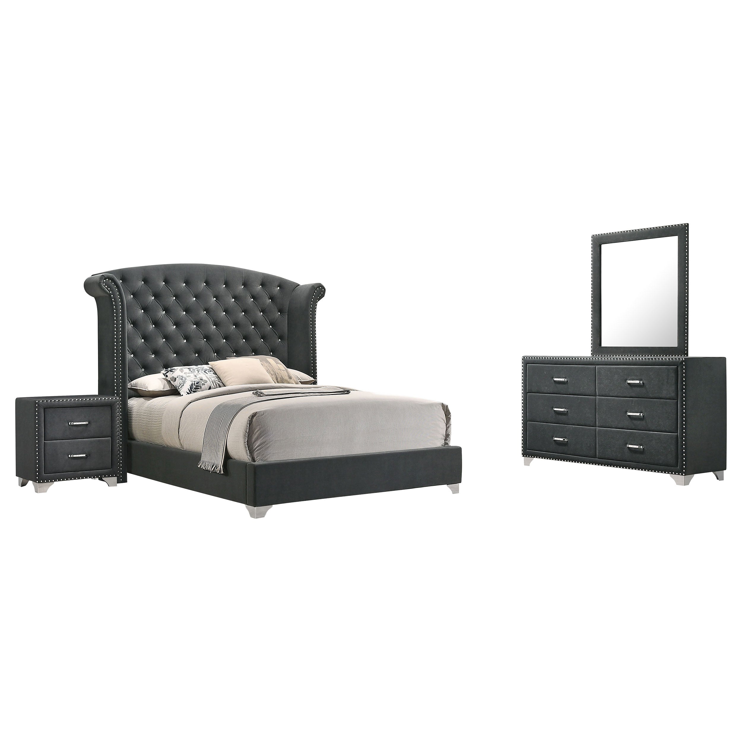 Melody Bedroom Set - Romeo & Juliet Furniture (Warren,MI)